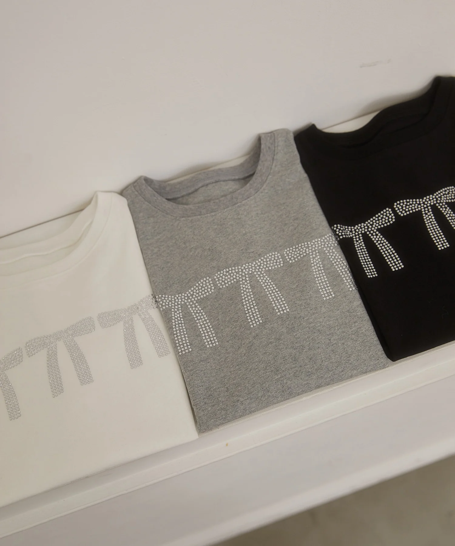 ビジューリボンTシャツ - Image 15