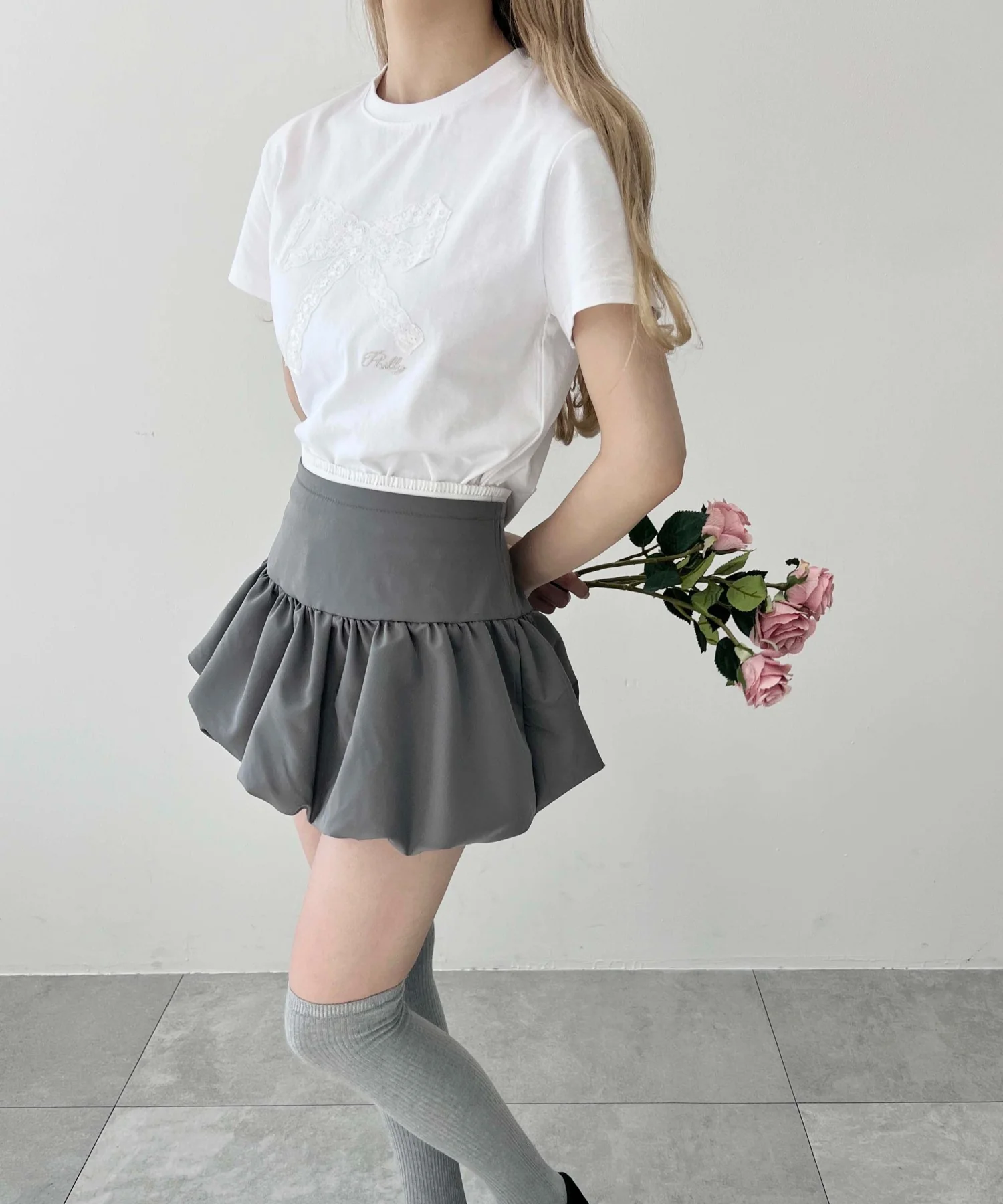 レースリボンTシャツ - Image 10