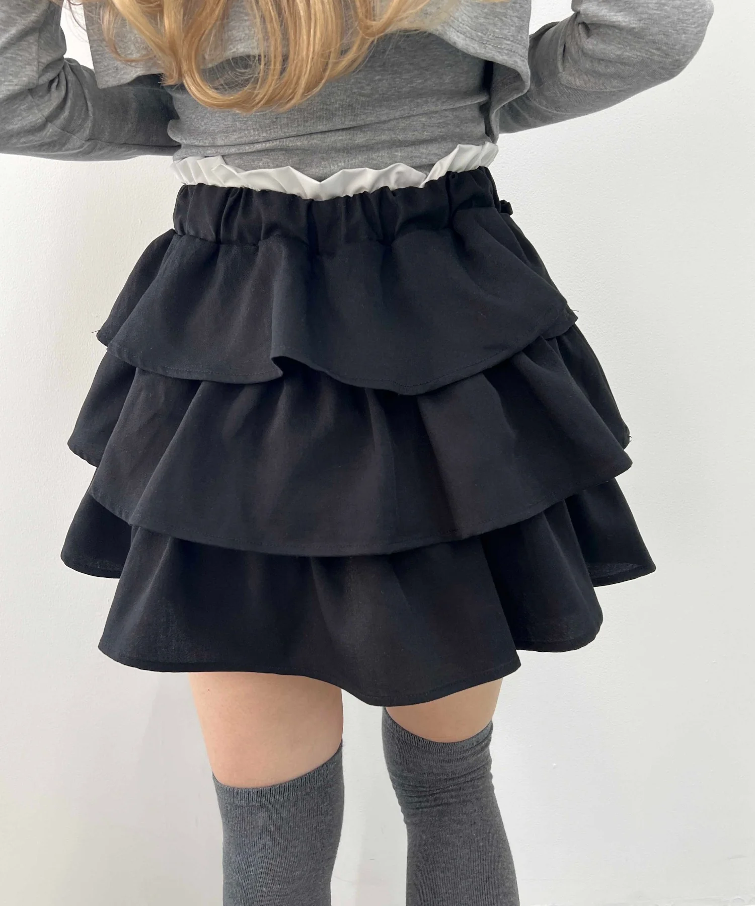サイドリボンティアードミニスカート - Image 20