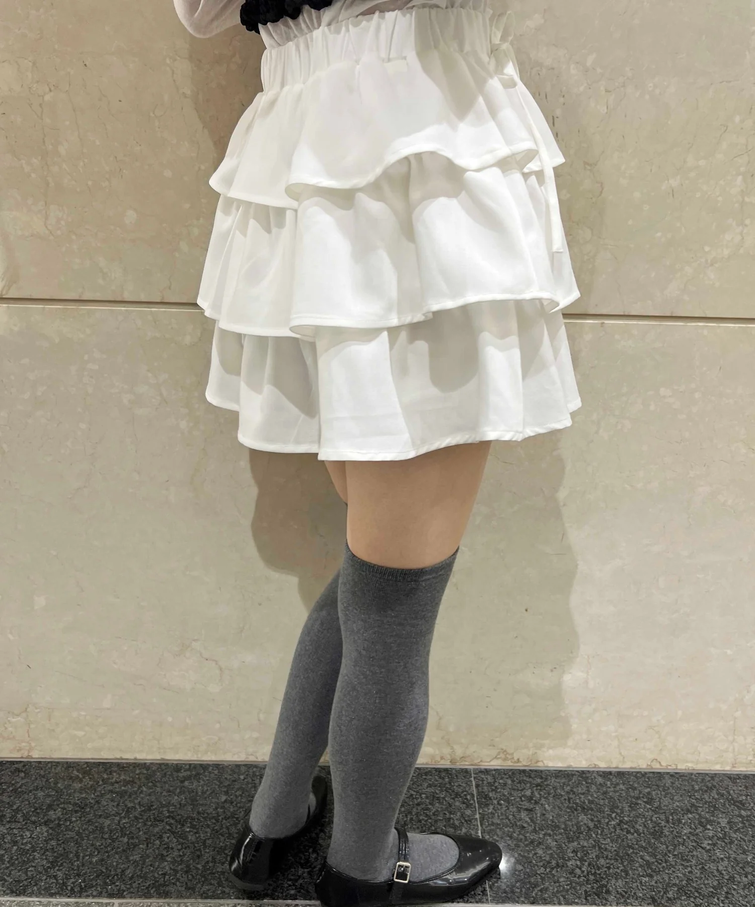 サイドリボンティアードミニスカート - Image 9
