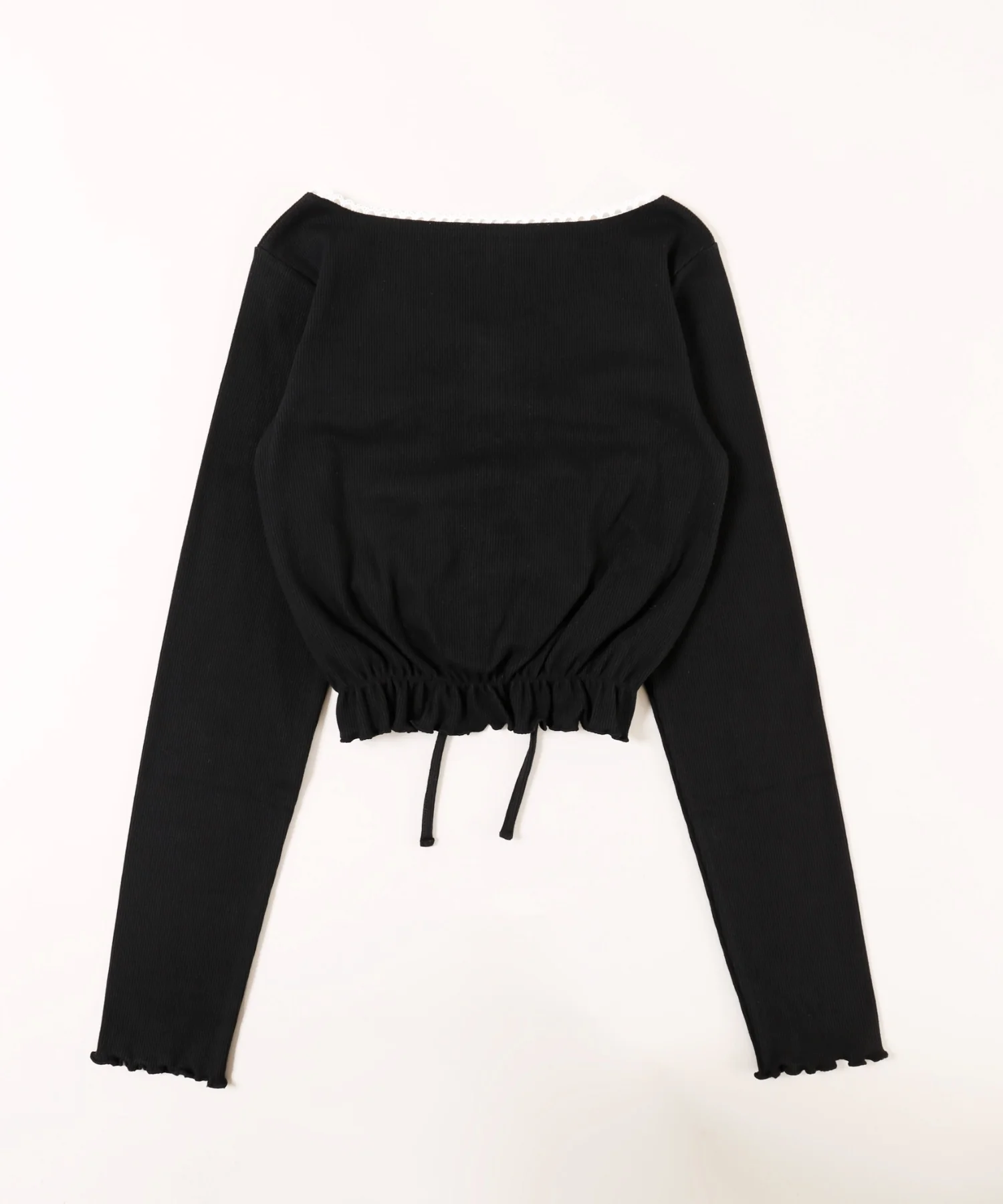 レースパイピングドロストトップス - Image 21