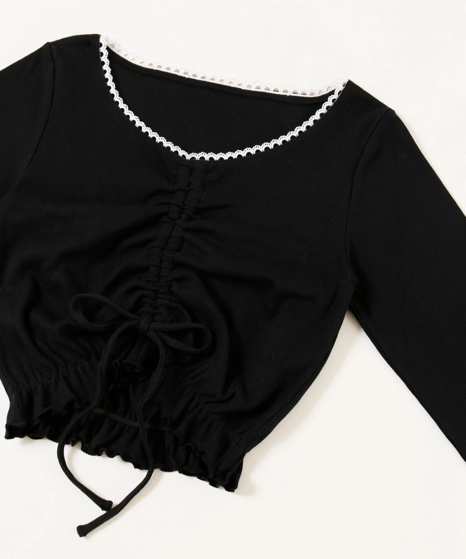 レースパイピングドロストトップス - Image 23