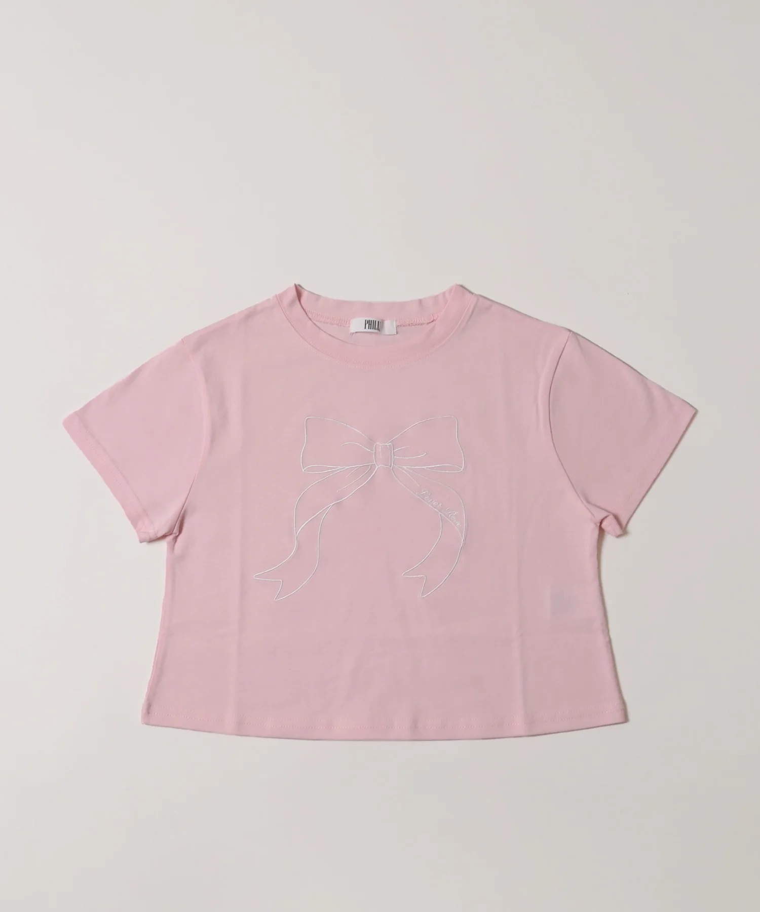 ビッグリボン刺繍Tシャツ - Image 15