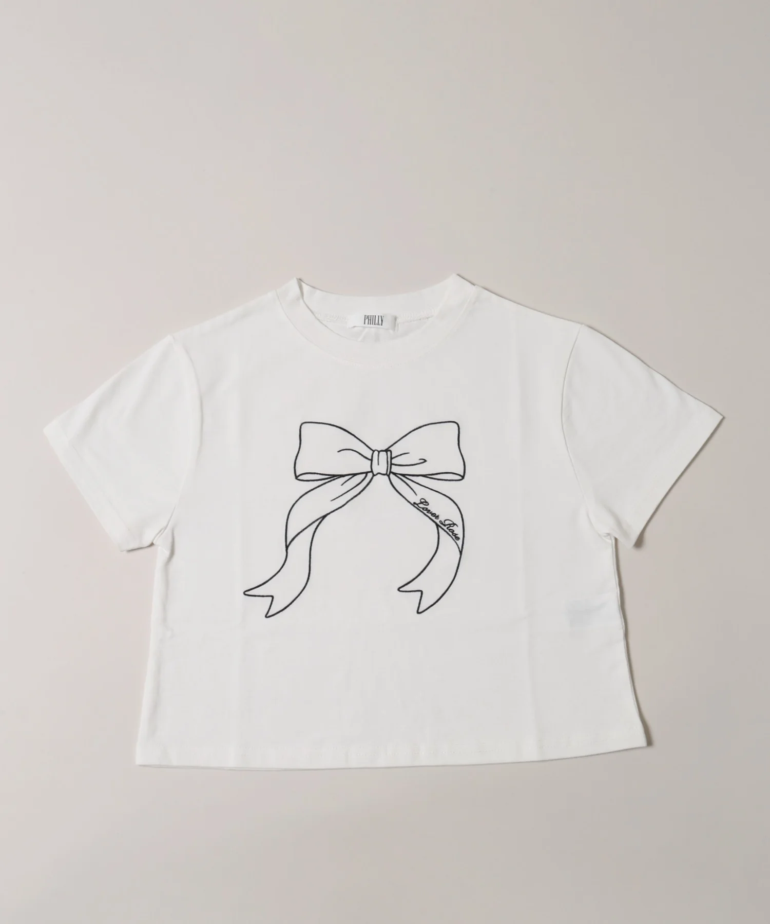 ビッグリボン刺繍Tシャツ - Image 16