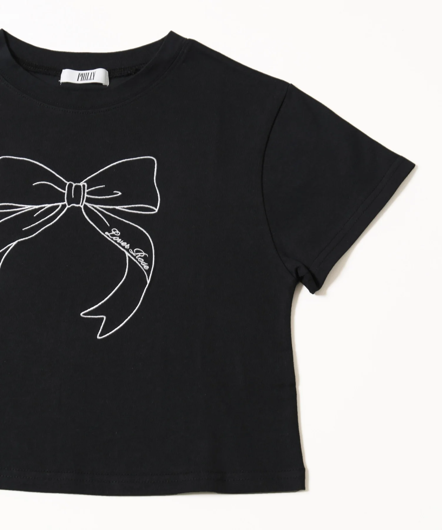 ビッグリボン刺繍Tシャツ - Image 20