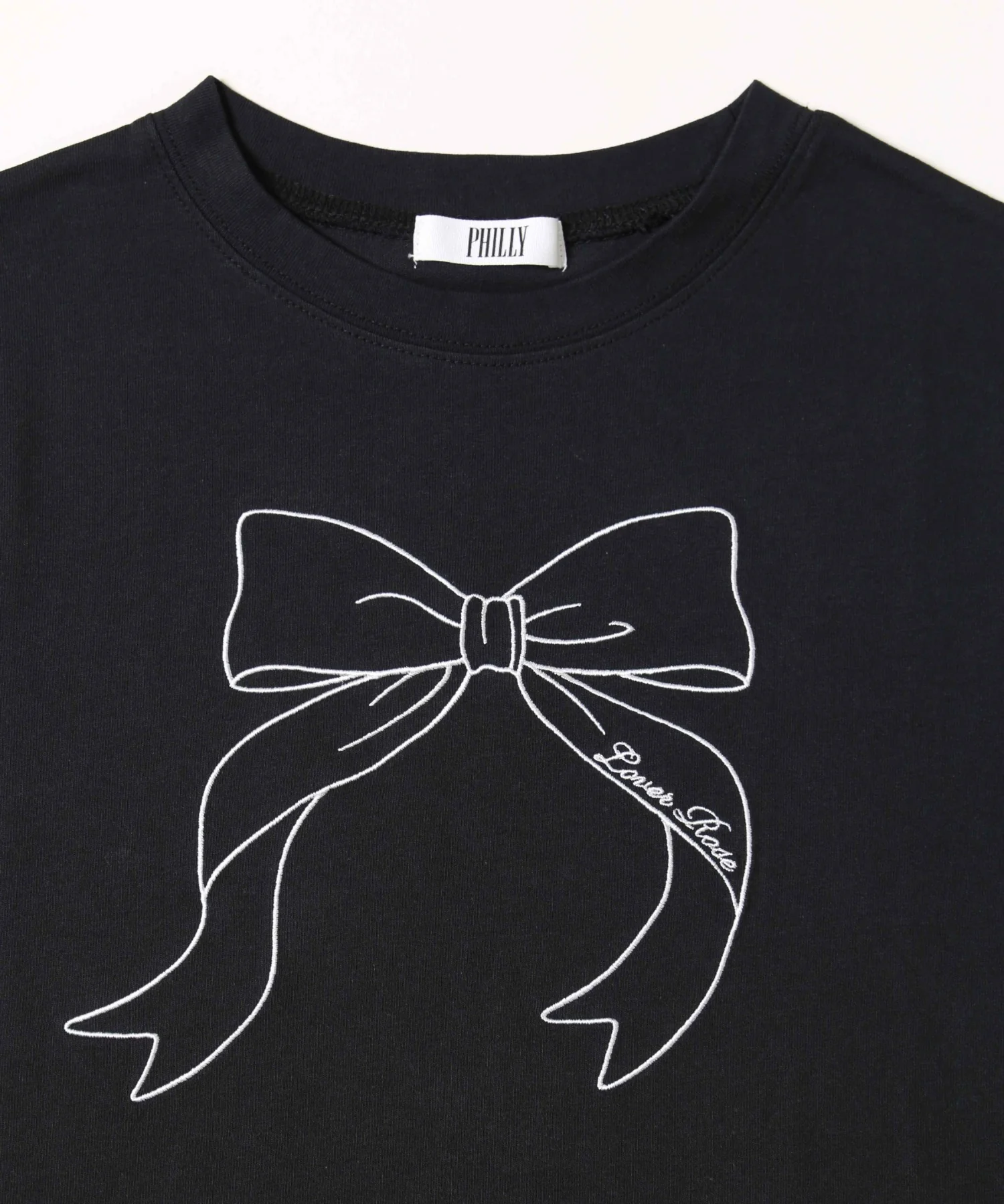 ビッグリボン刺繍Tシャツ - Image 21