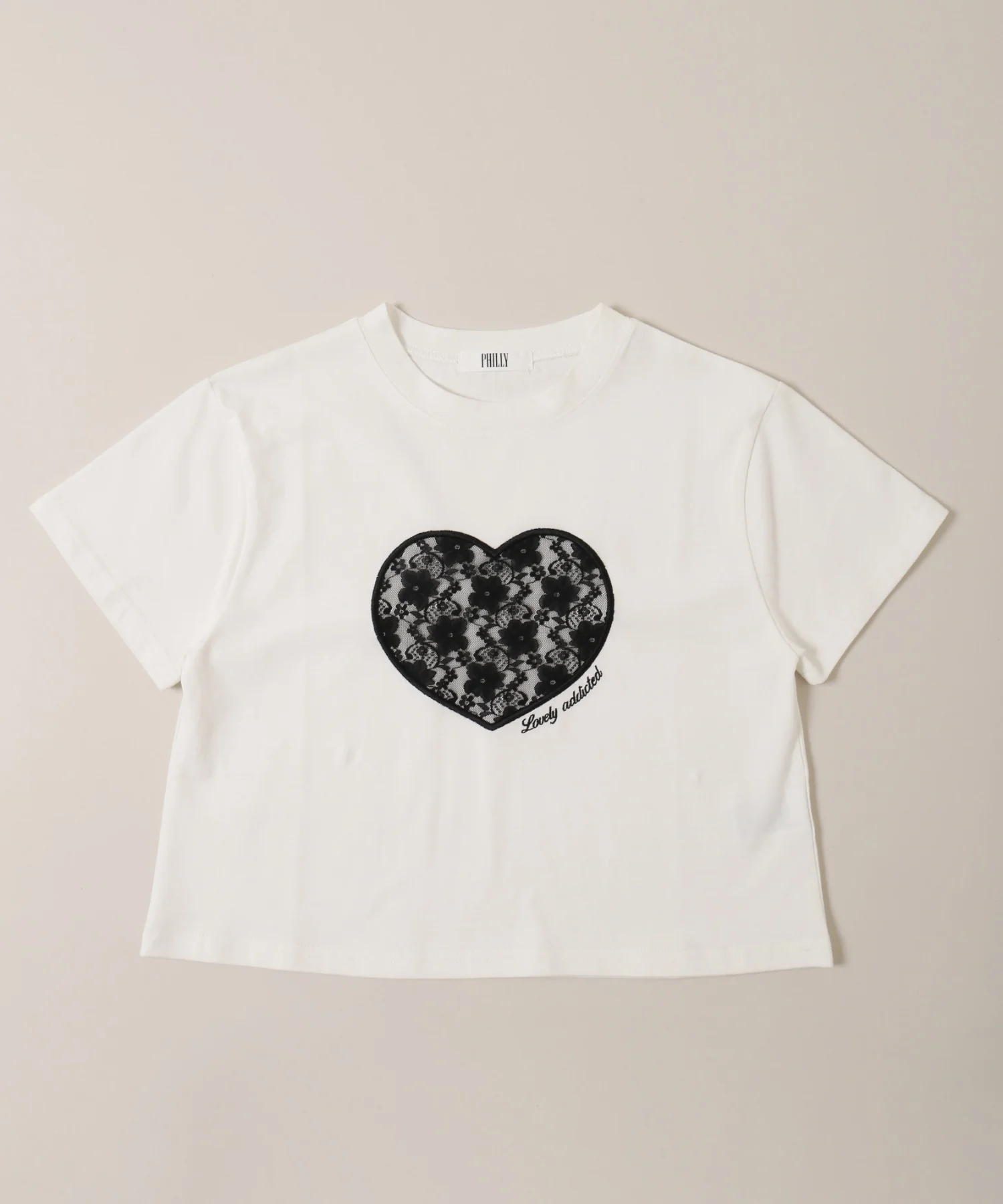 ハートレースワッペンTシャツ - Image 20