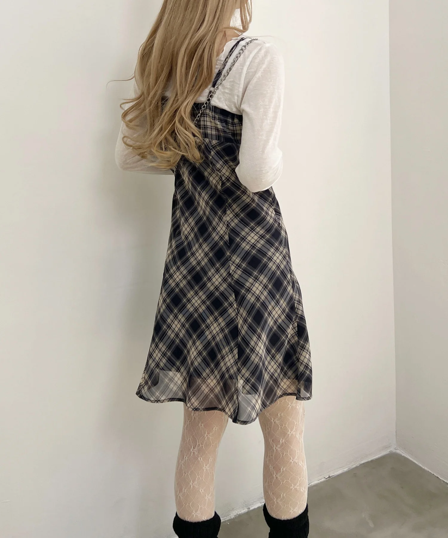 シアーチェックワンピース - Image 15