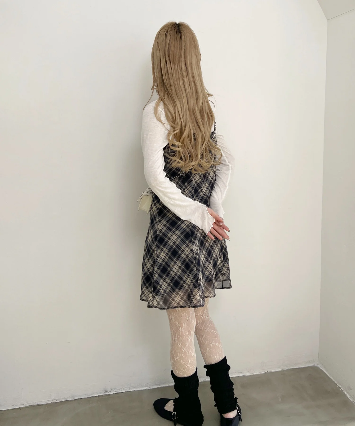 シアーチェックワンピース - Image 16