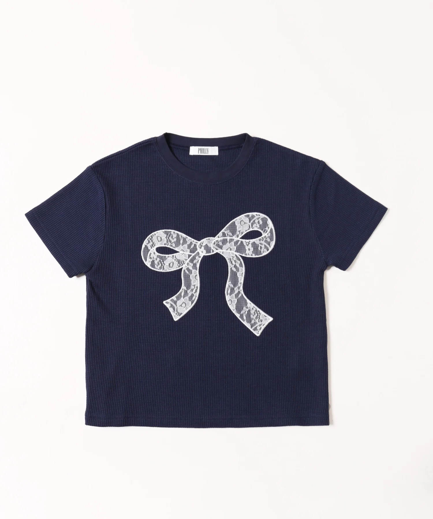 リボンワッペンワッフルTシャツ - Image 18
