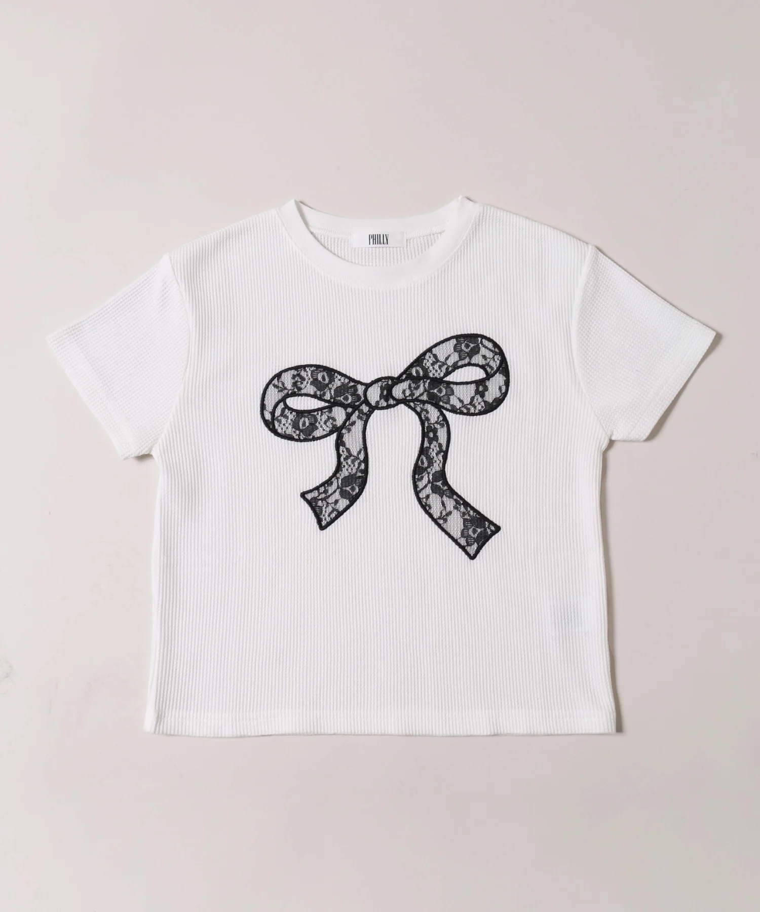 リボンワッペンワッフルTシャツ - Image 19
