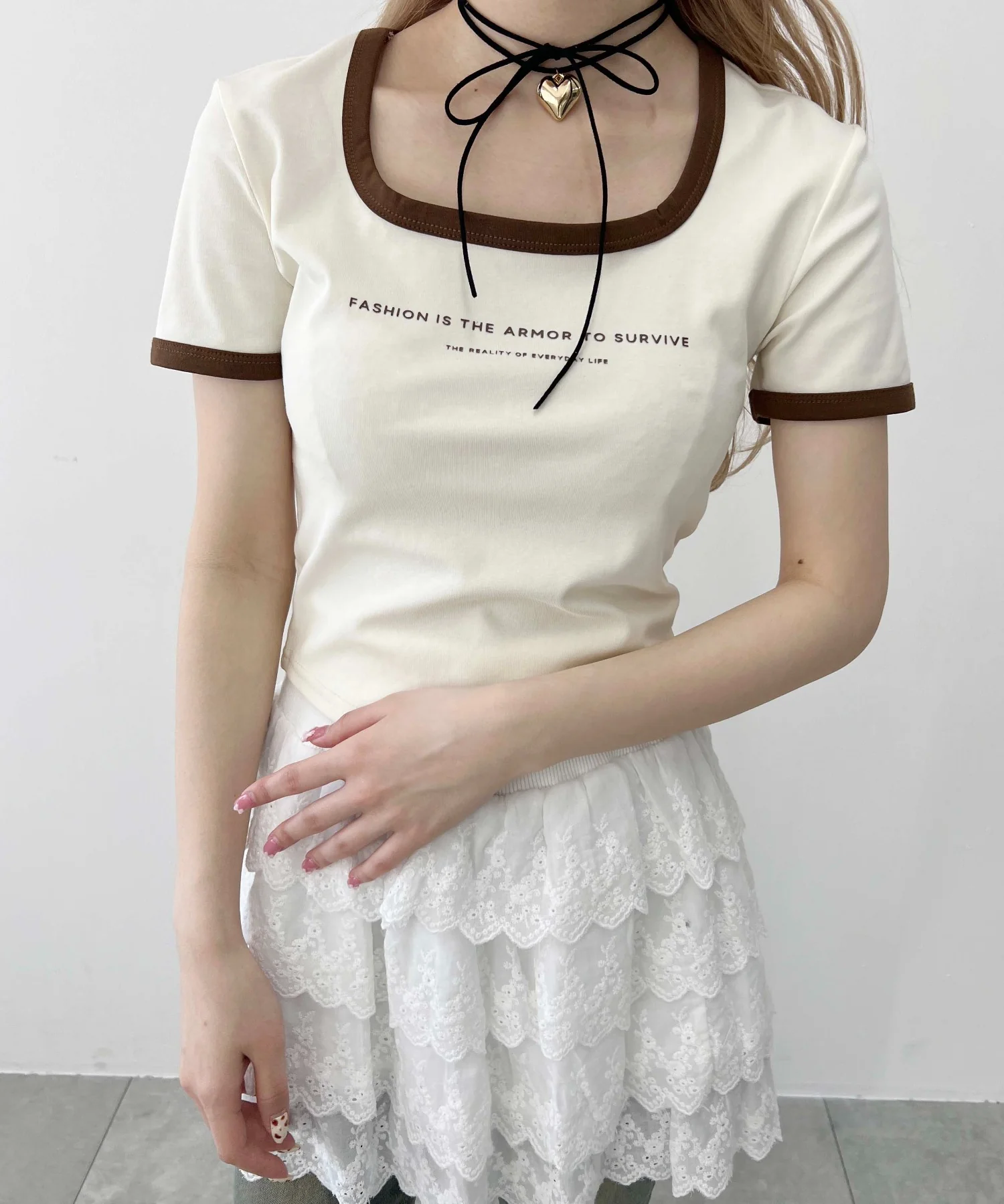 コンパクトリンガーTシャツ - Image 2