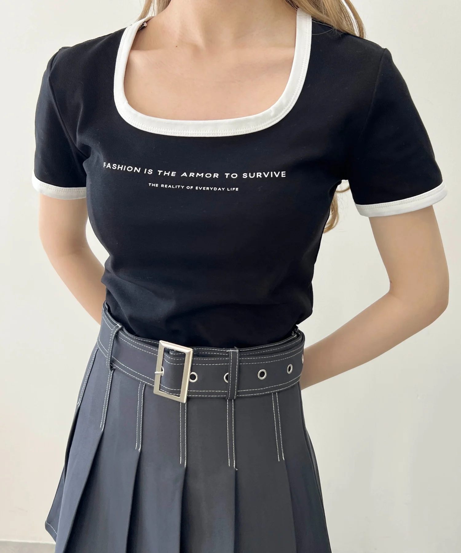 コンパクトリンガーTシャツ - Image 3