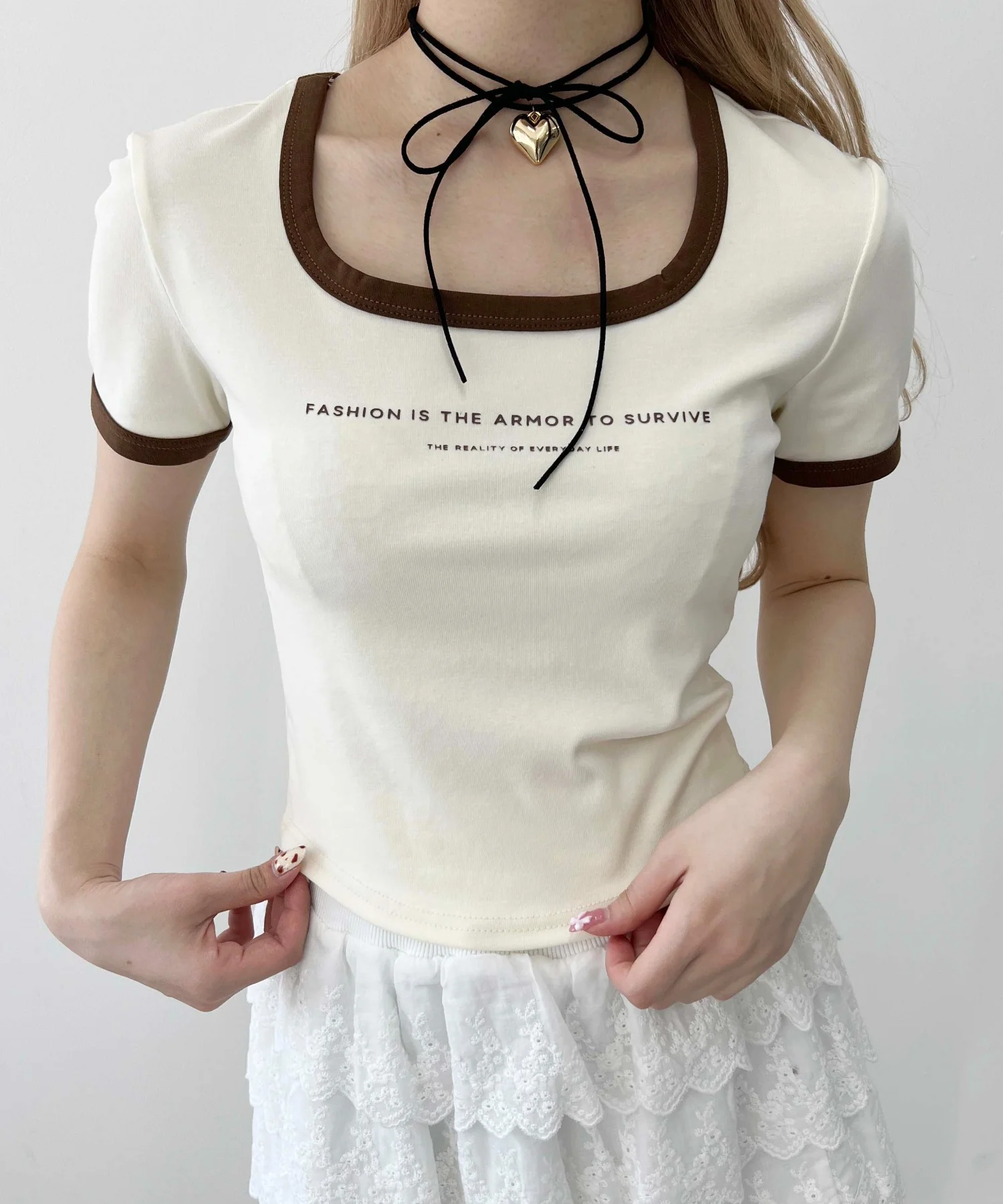 コンパクトリンガーTシャツ - Image 5