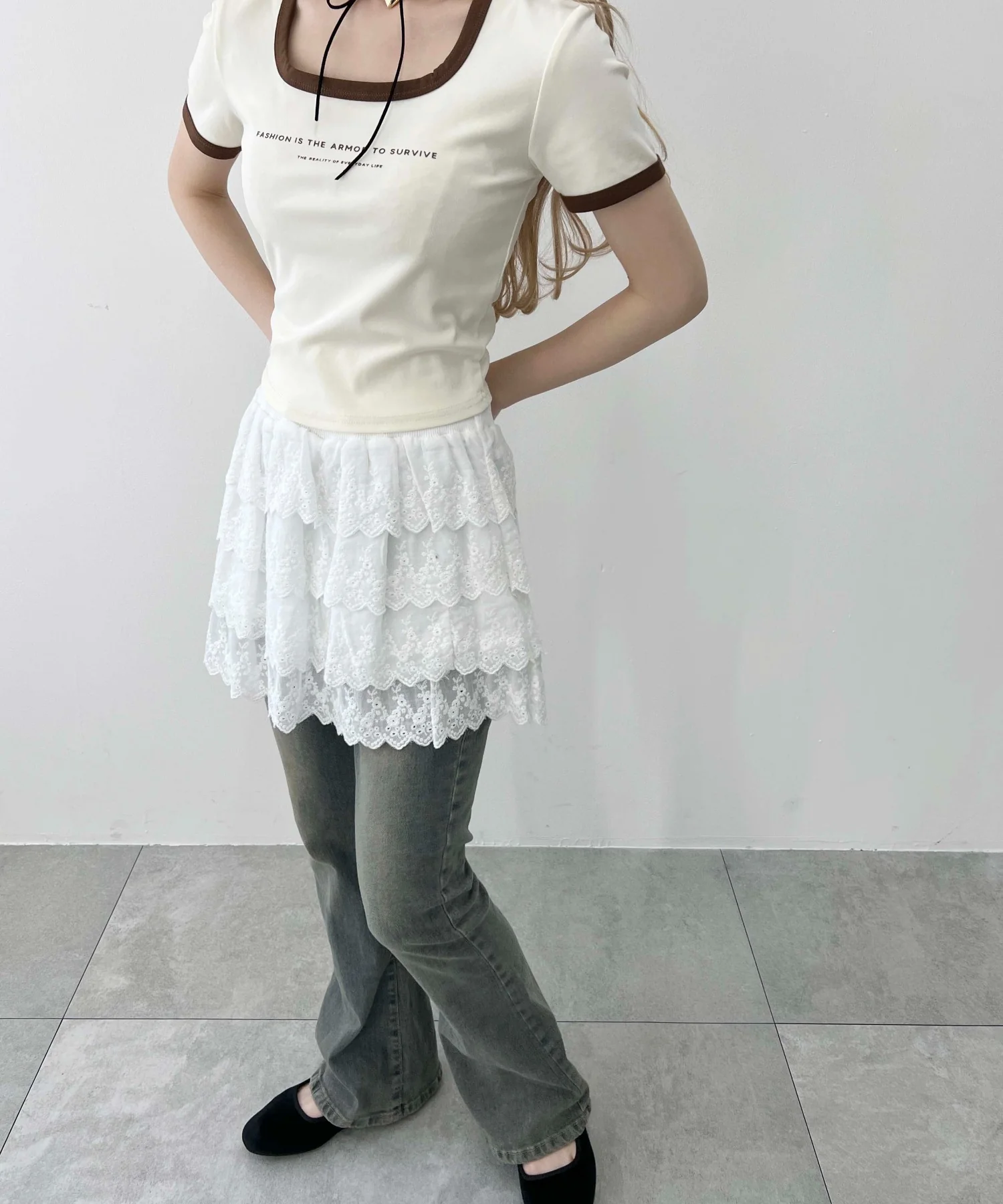 コンパクトリンガーTシャツ - Image 6