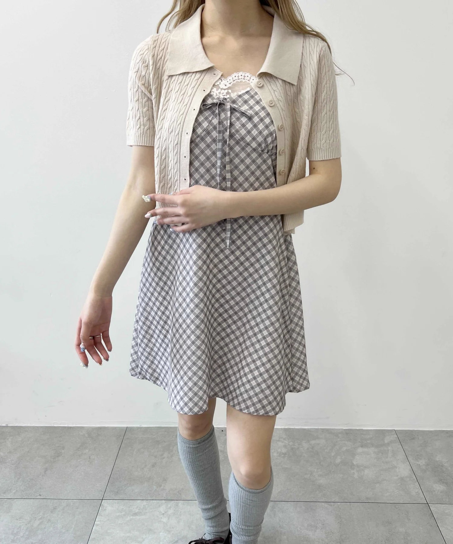 プチケーブル半袖カーディガン - Image 15