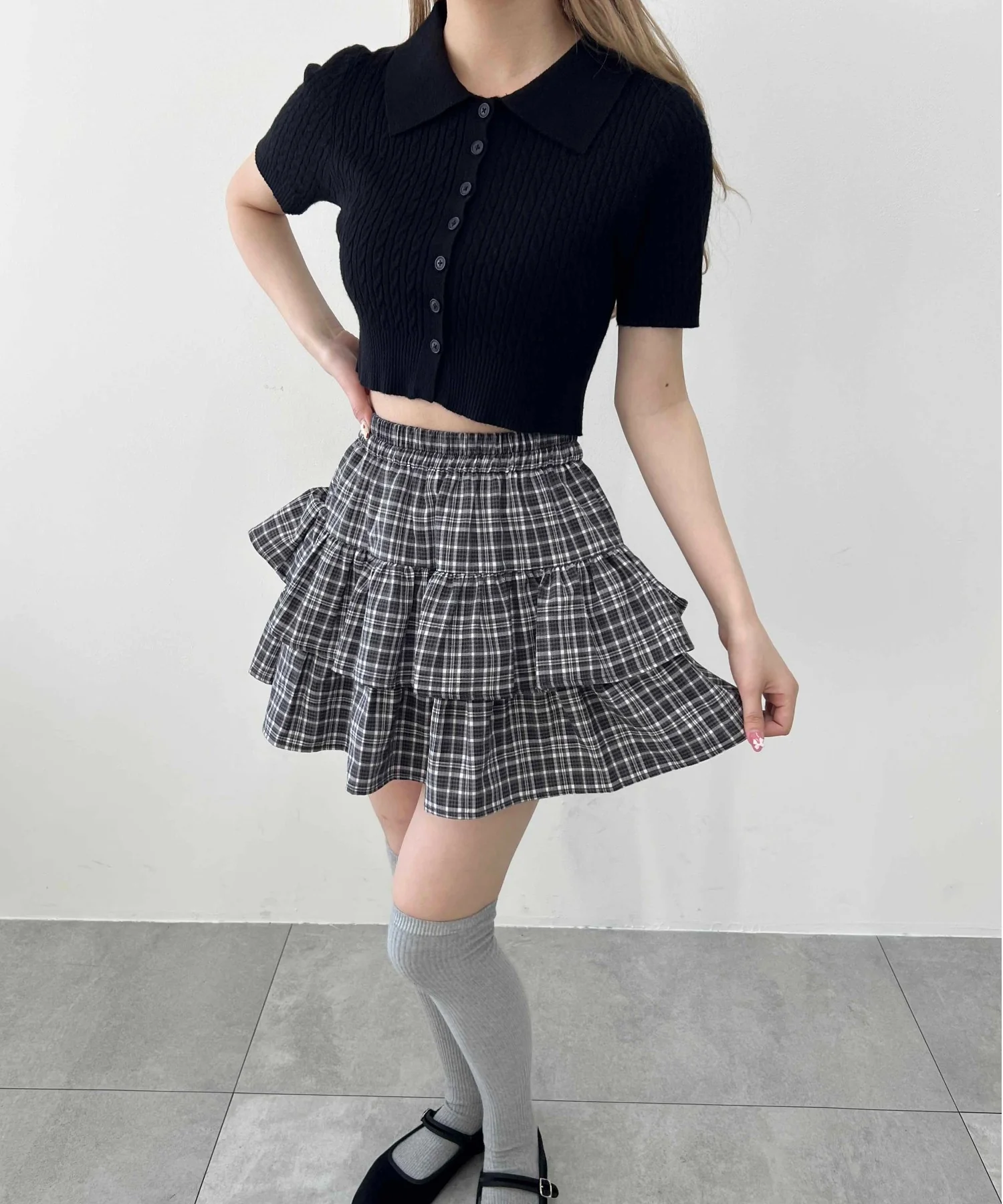 プチケーブル半袖カーディガン - Image 19