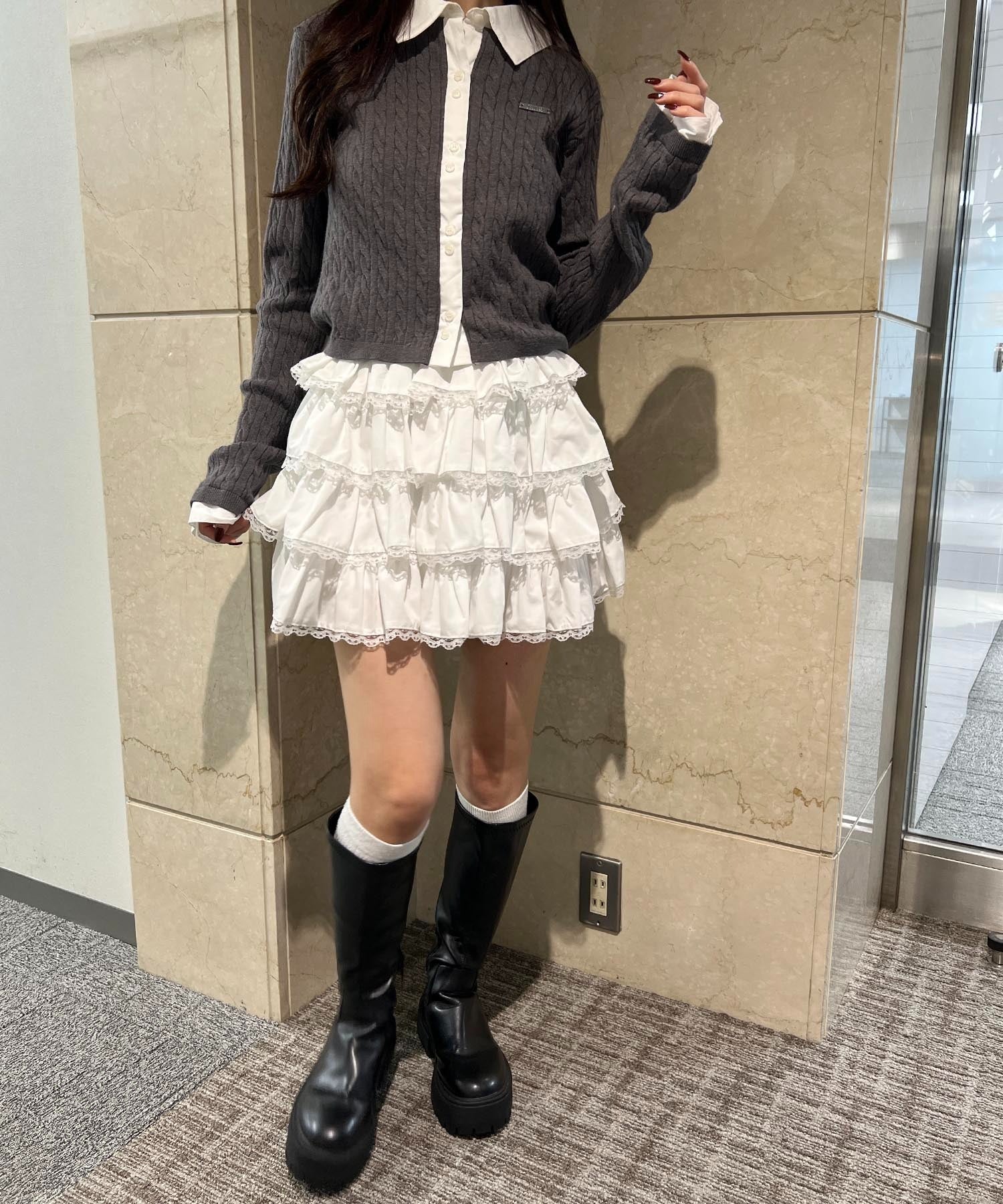 ボリュームフリルミニスカート - Image 7