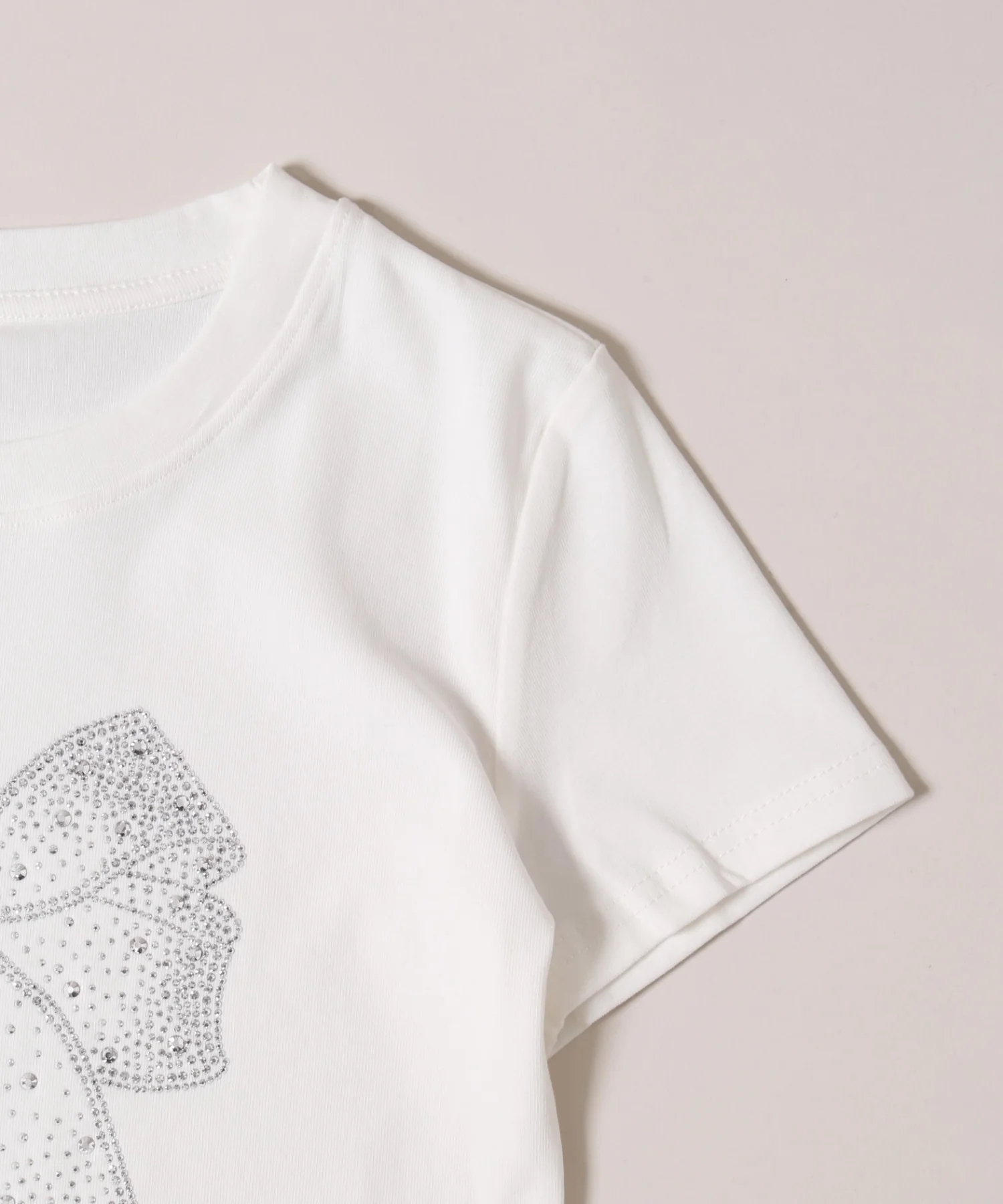 リボンストーンロゴTシャツ - Image 16