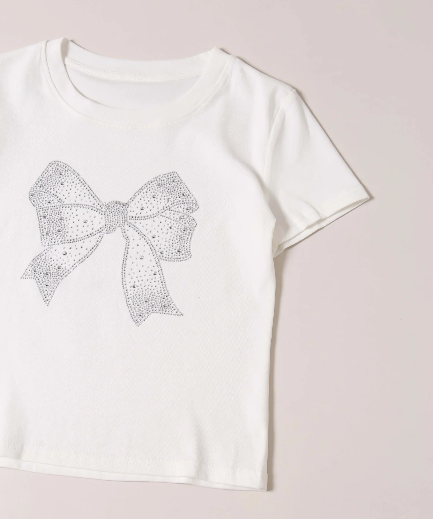 リボンストーンロゴTシャツ - Image 17
