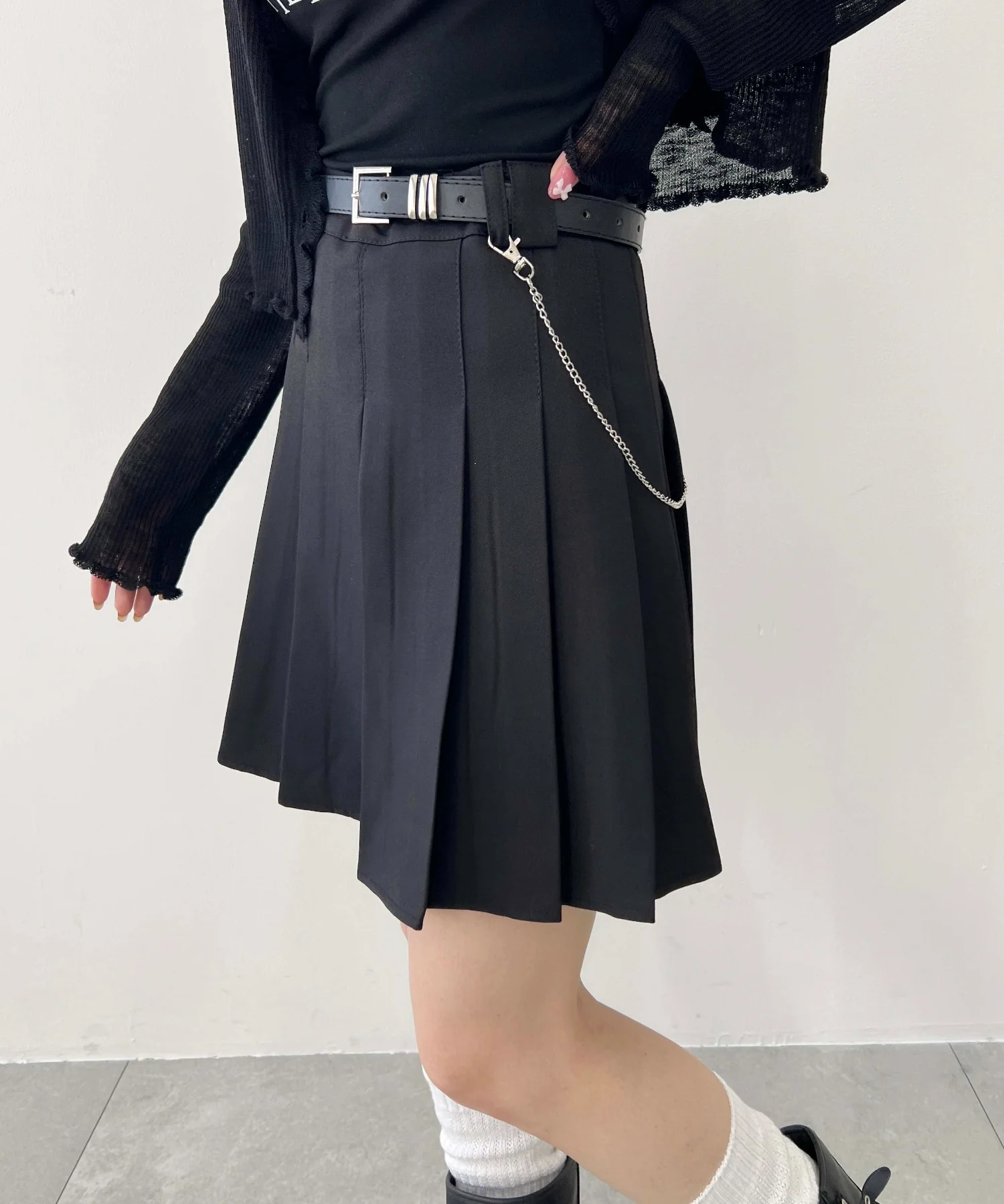 ベルト付きプリーツスカート - Image 10