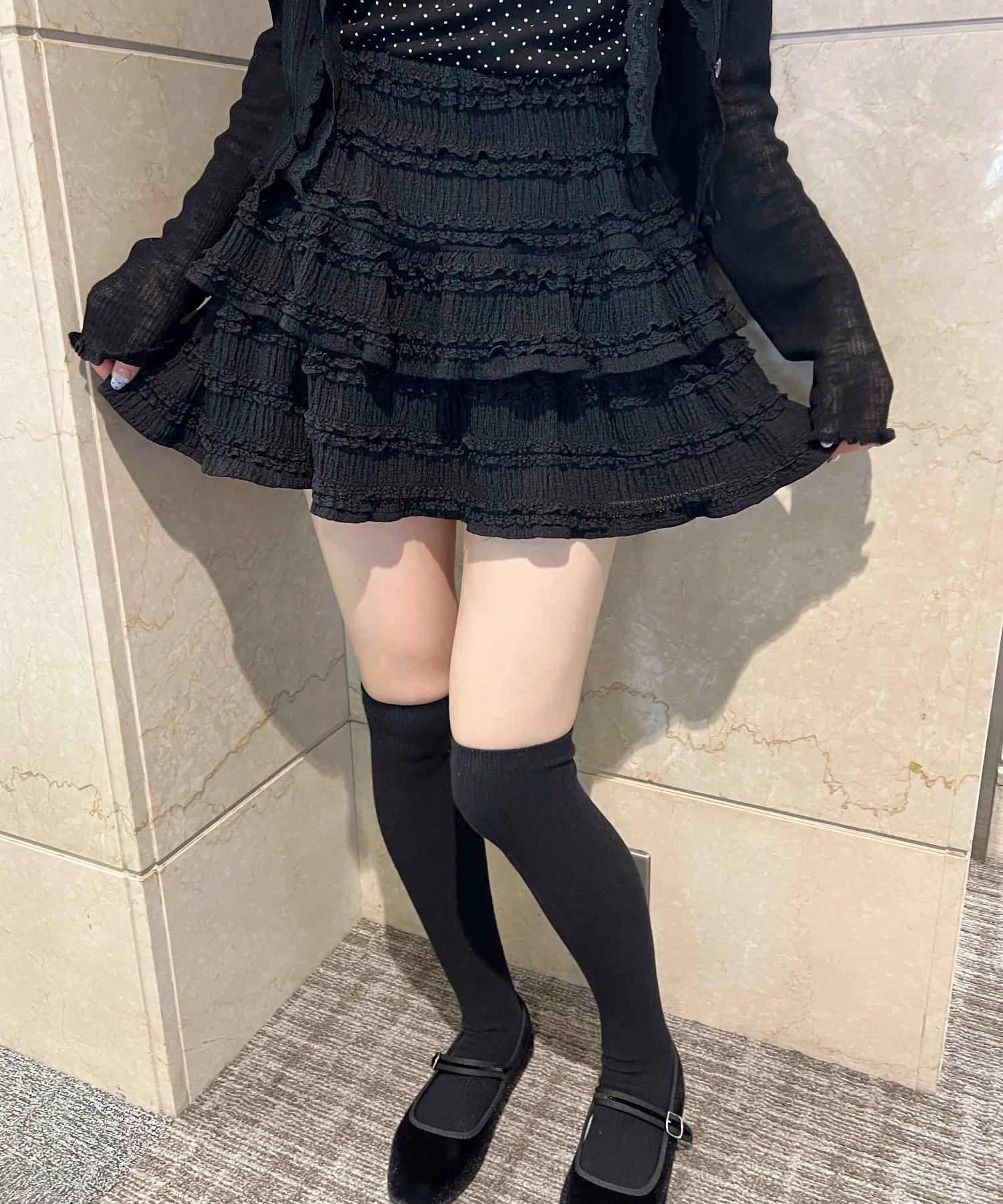 フリルティアードミニスカート - Image 15
