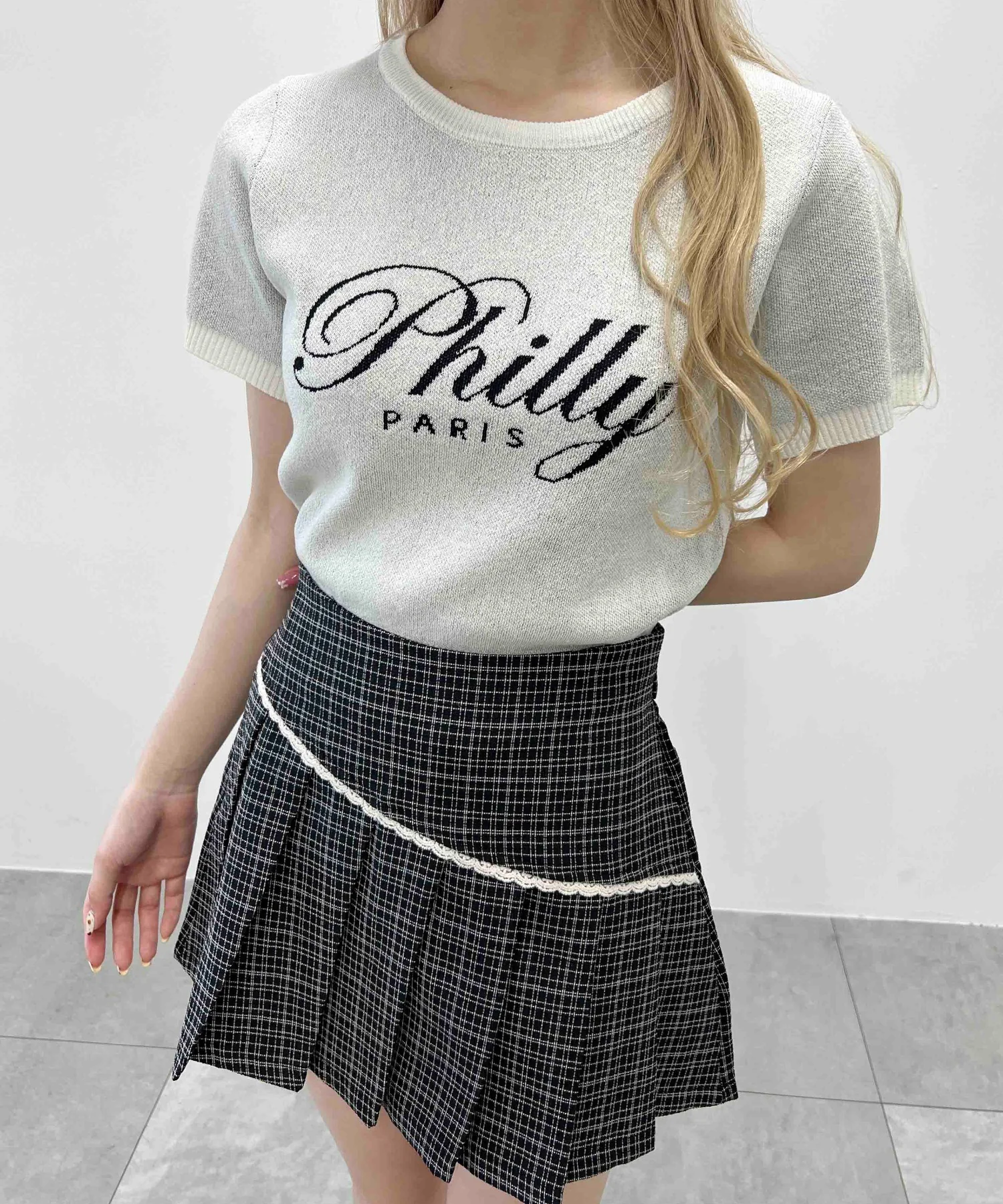 PHILLY半袖ジャガードニット - Image 4