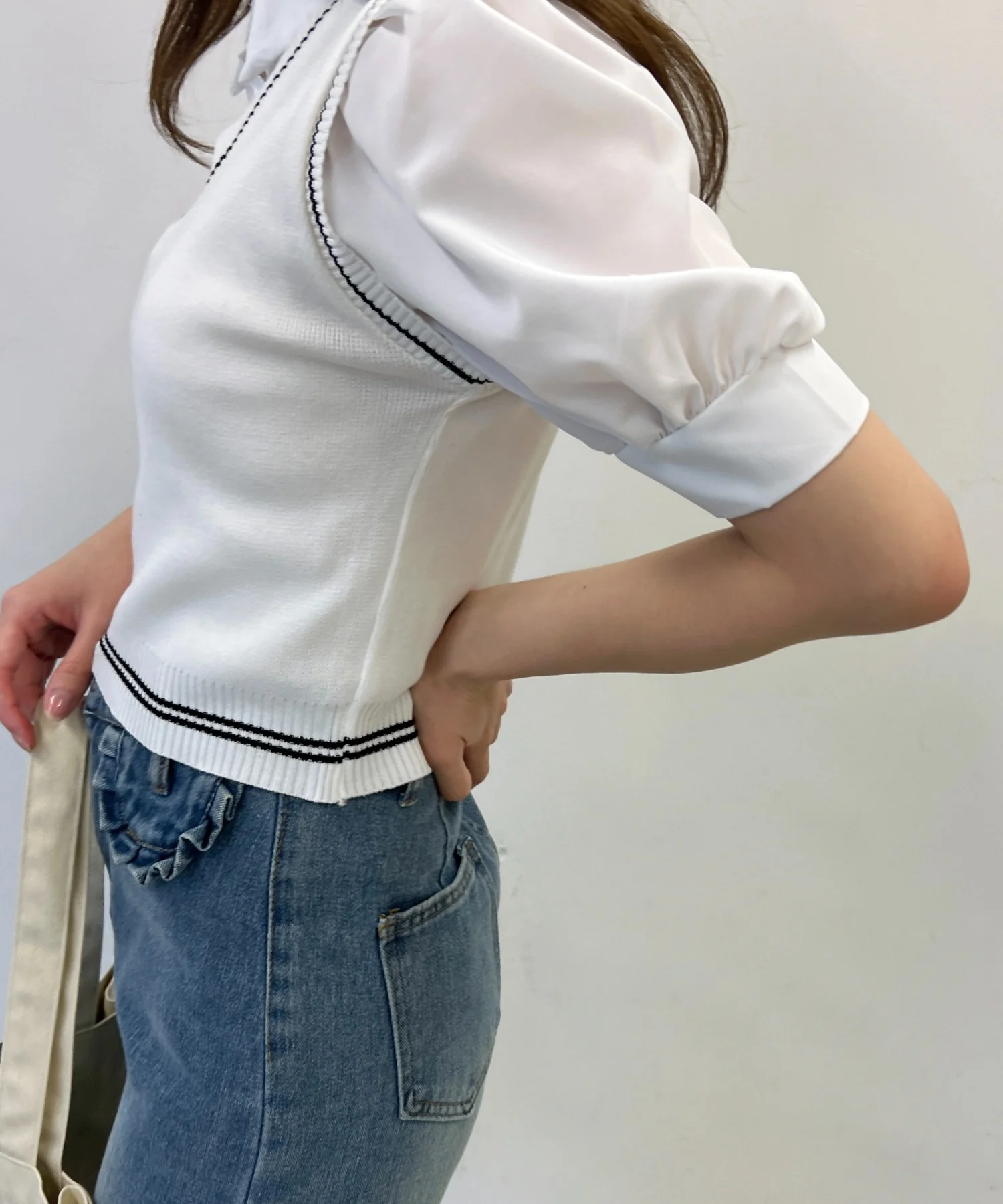 ラインベストドッキングシャツ - Image 4