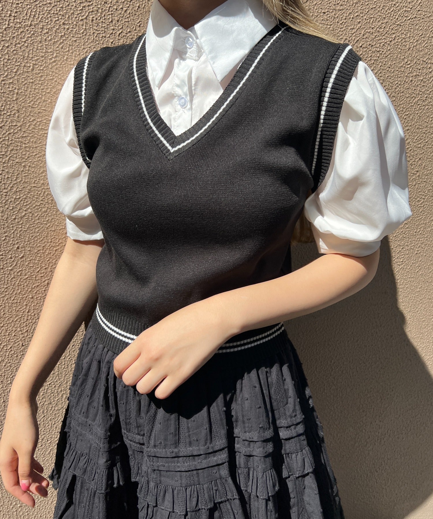 ラインベストドッキングシャツ - Image 8