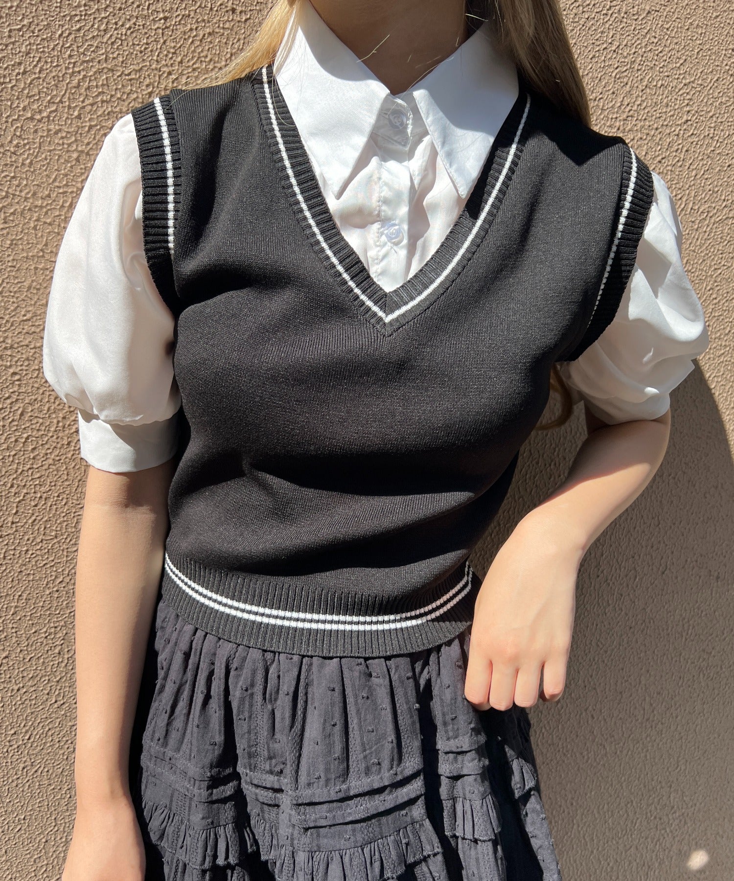 ラインベストドッキングシャツ - Image 9