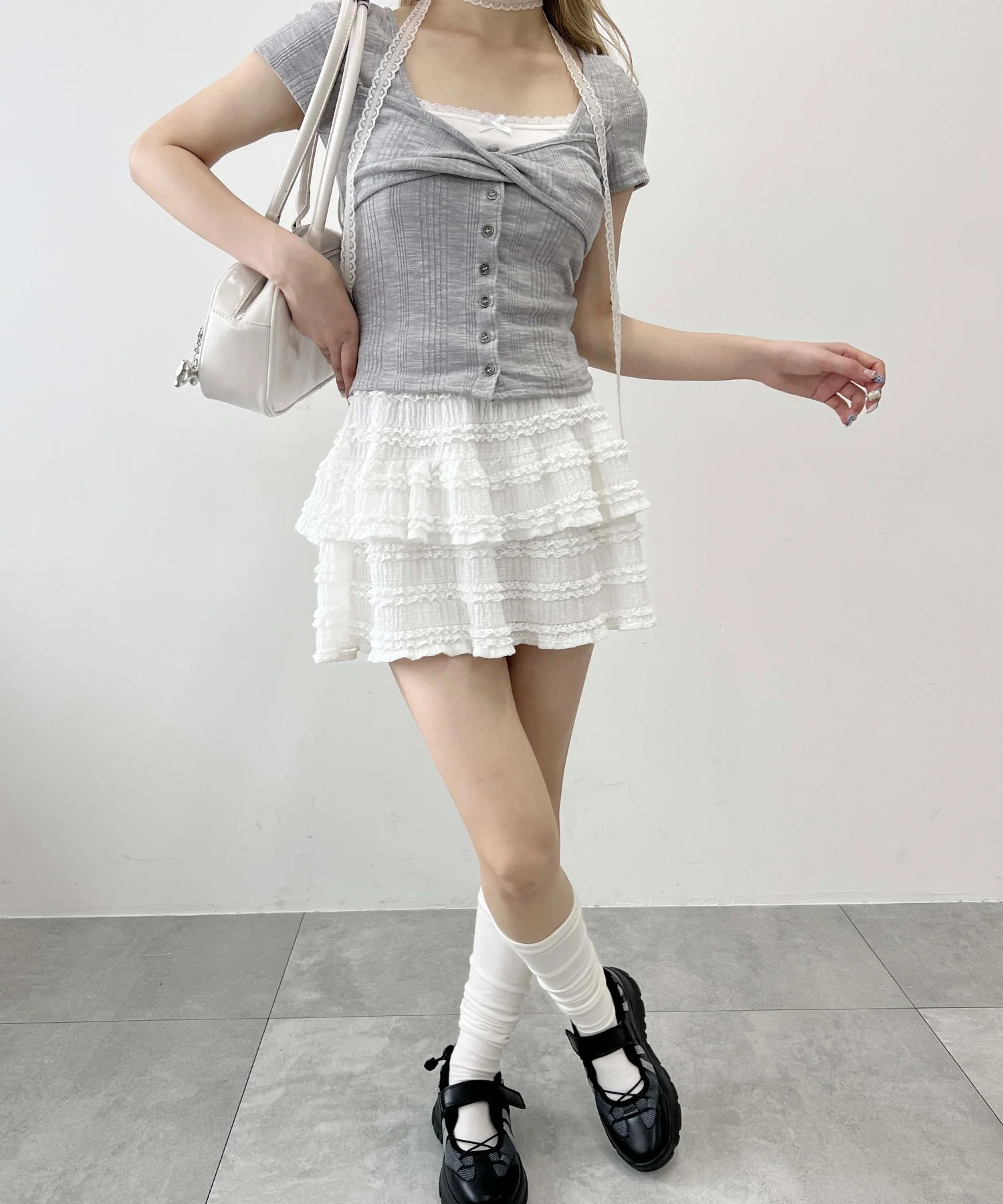 クロスデザインカーデトップス - Image 28