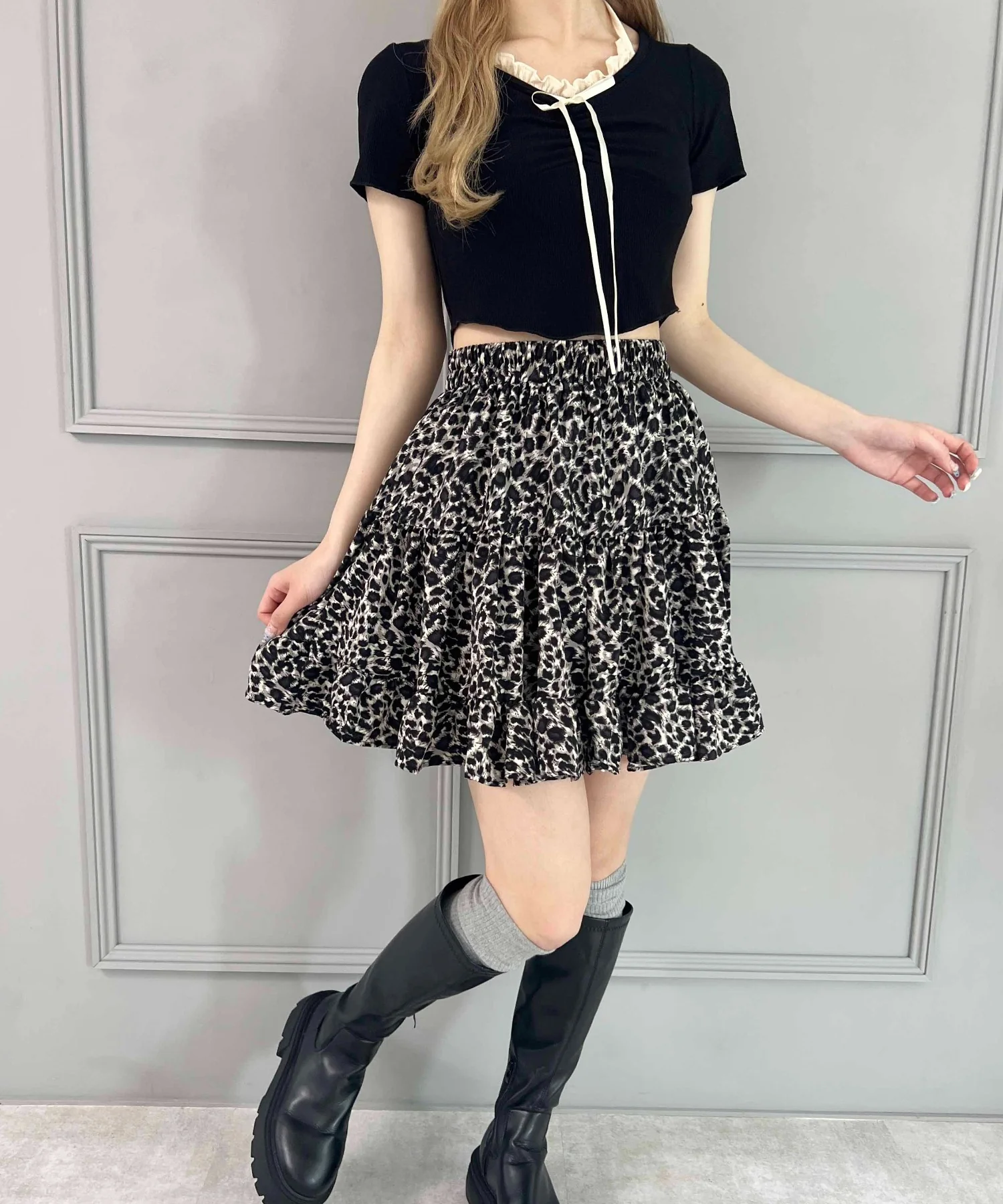ホルターネックドッキングTシャツ - Image 11