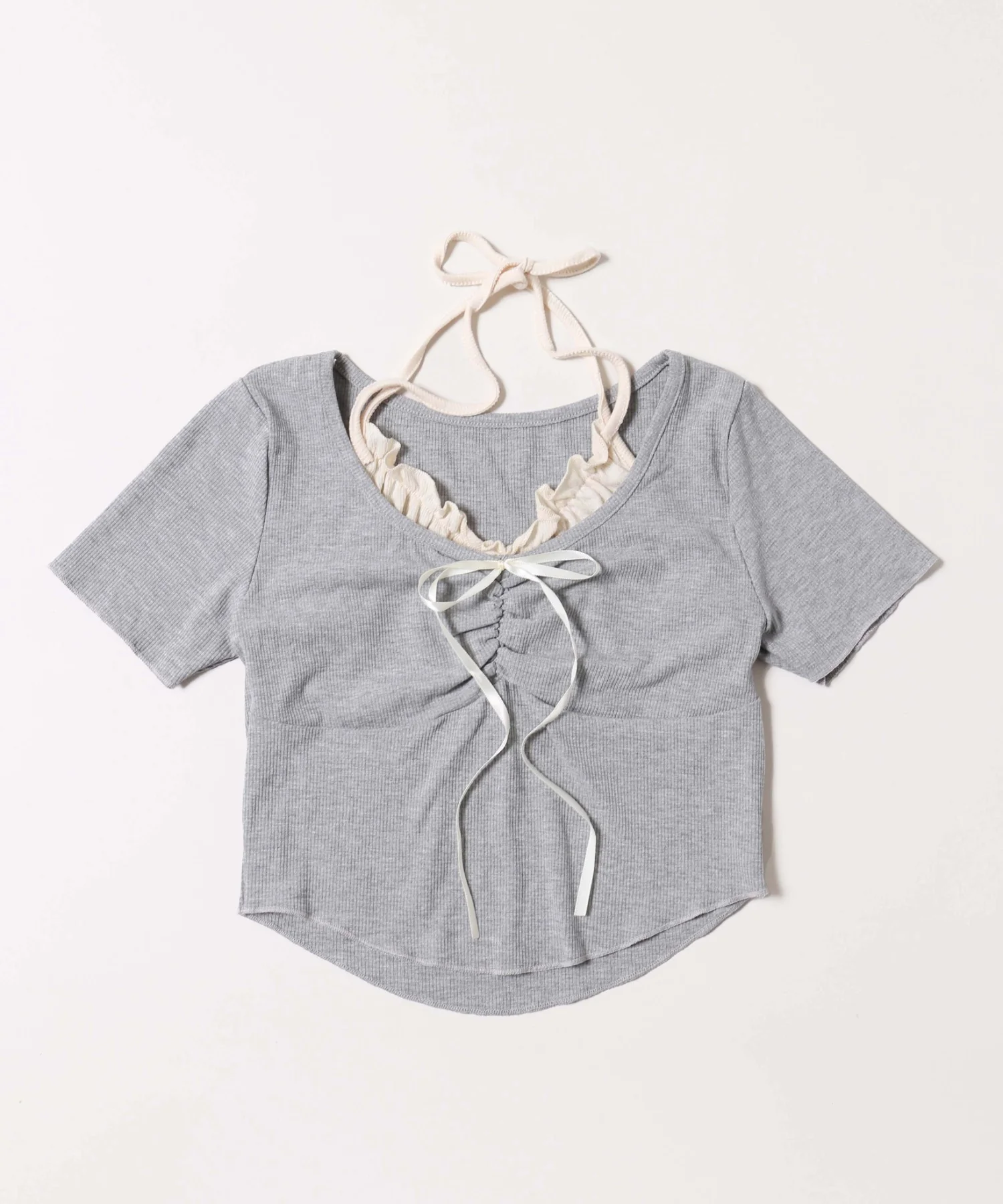 ホルターネックドッキングTシャツ - Image 13