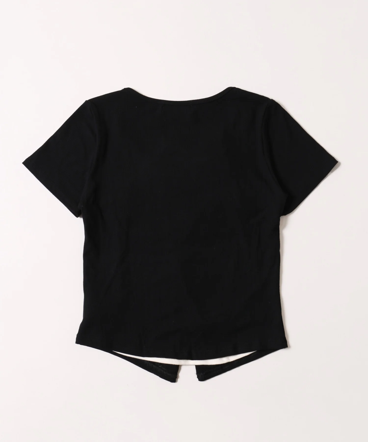 ミニリボンデザインホルターネックTシャツ - Image 13
