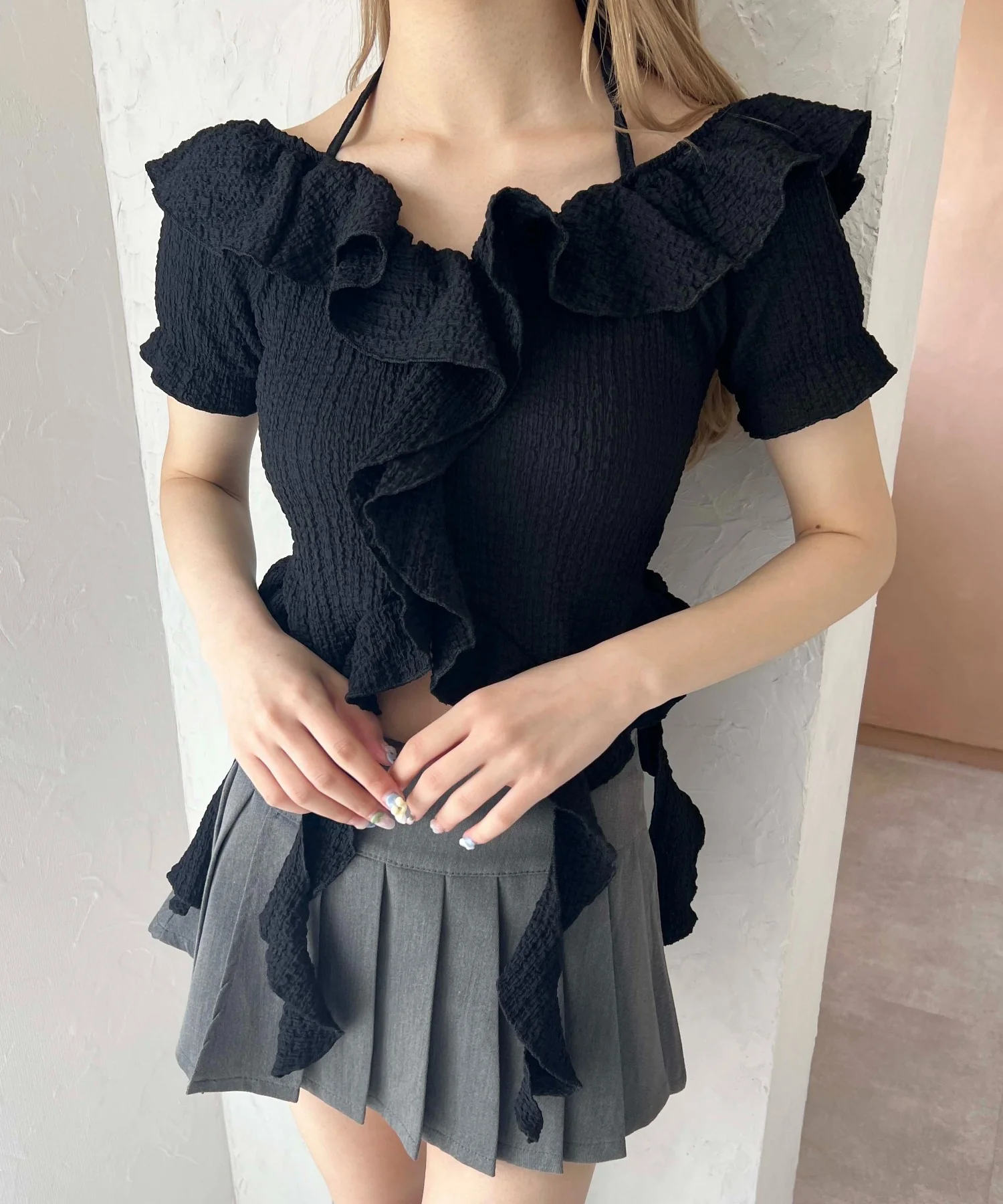フリルイレヘムデザイントップス - Image 10