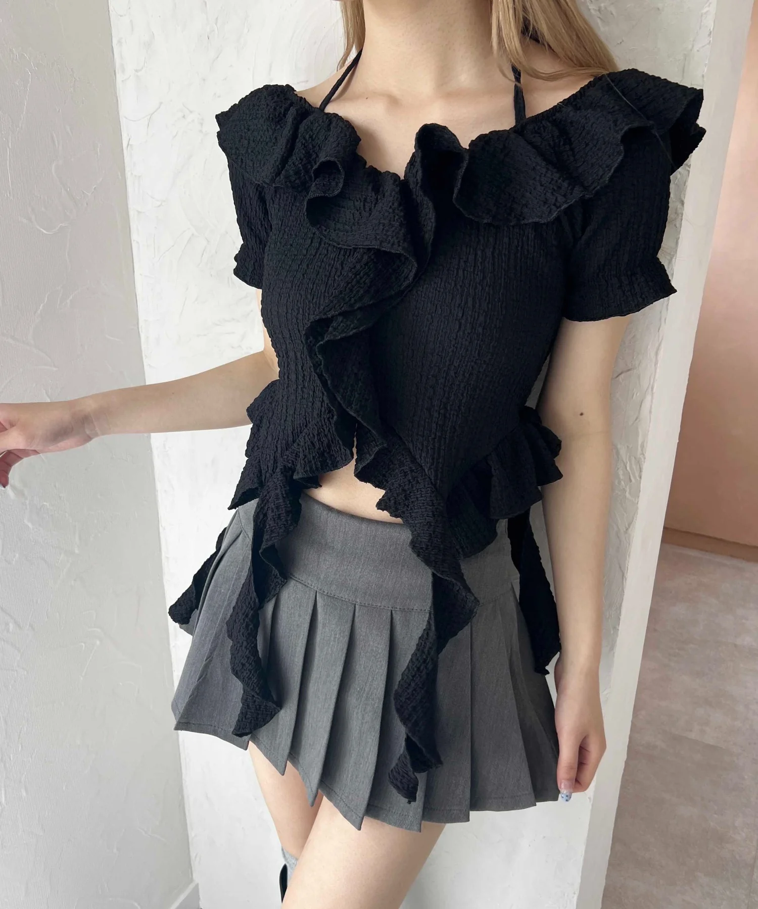 フリルイレヘムデザイントップス - Image 11