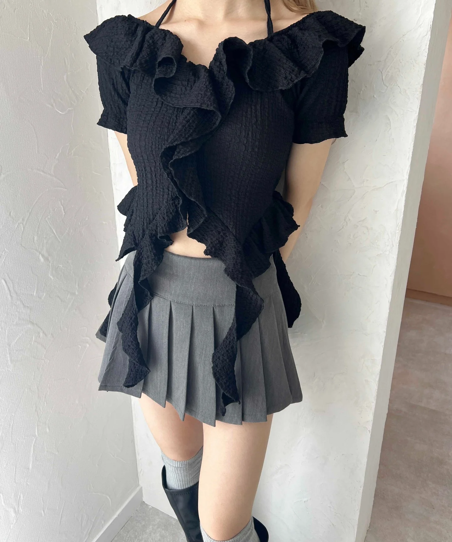 フリルイレヘムデザイントップス - Image 12