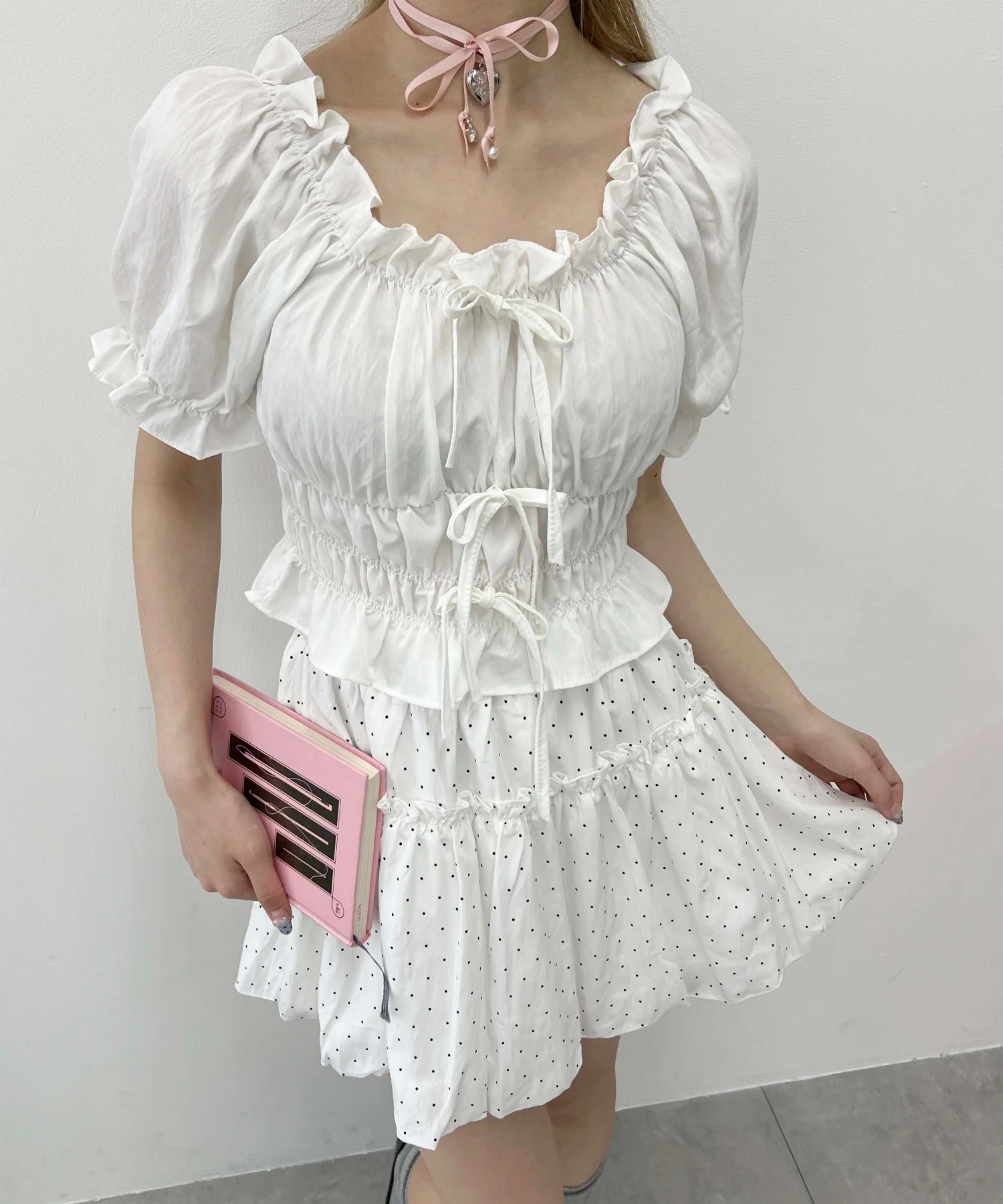 2WAYギャザーデザインブラウス - Image 9