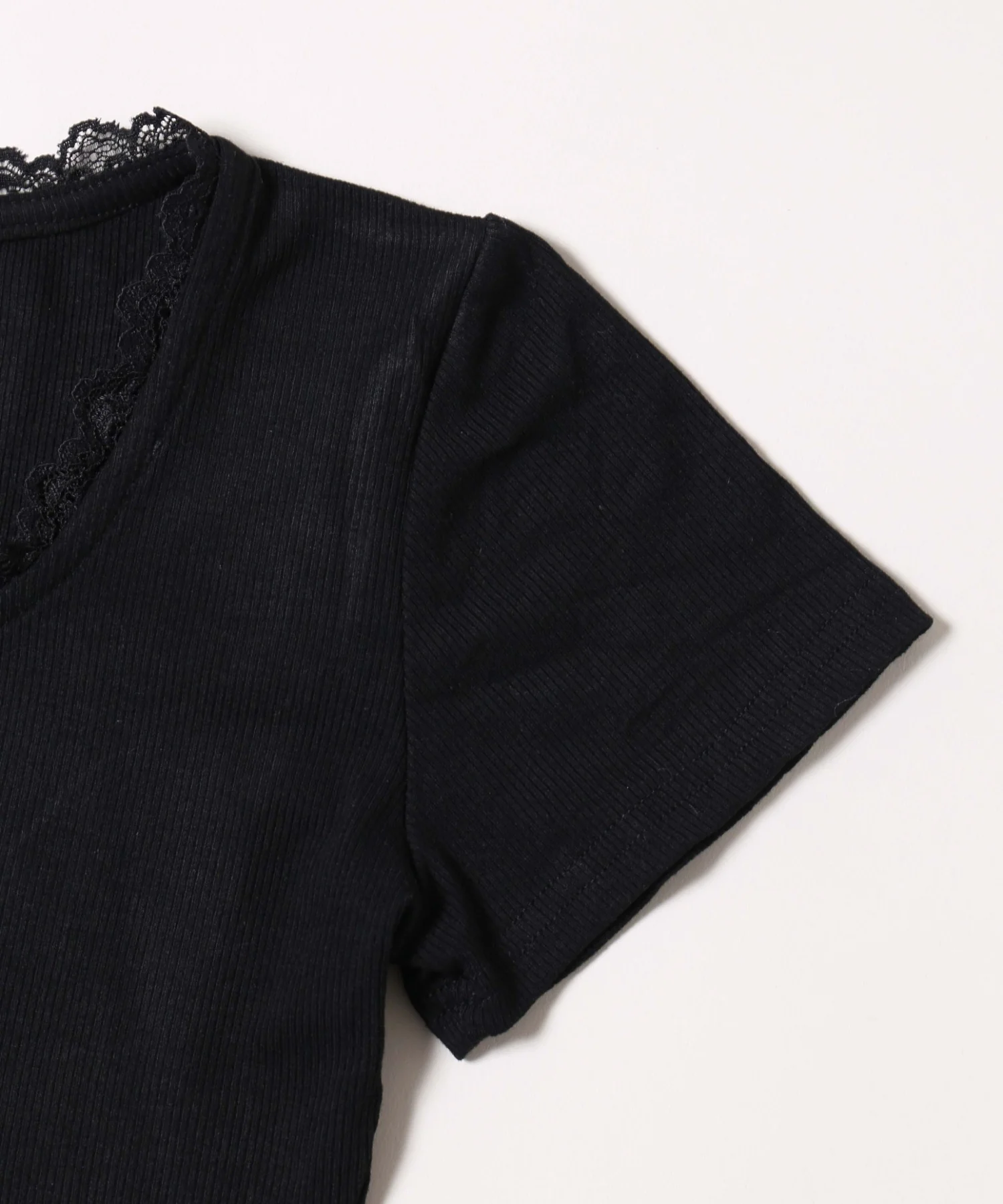 ミニレースアップTシャツ - Image 22