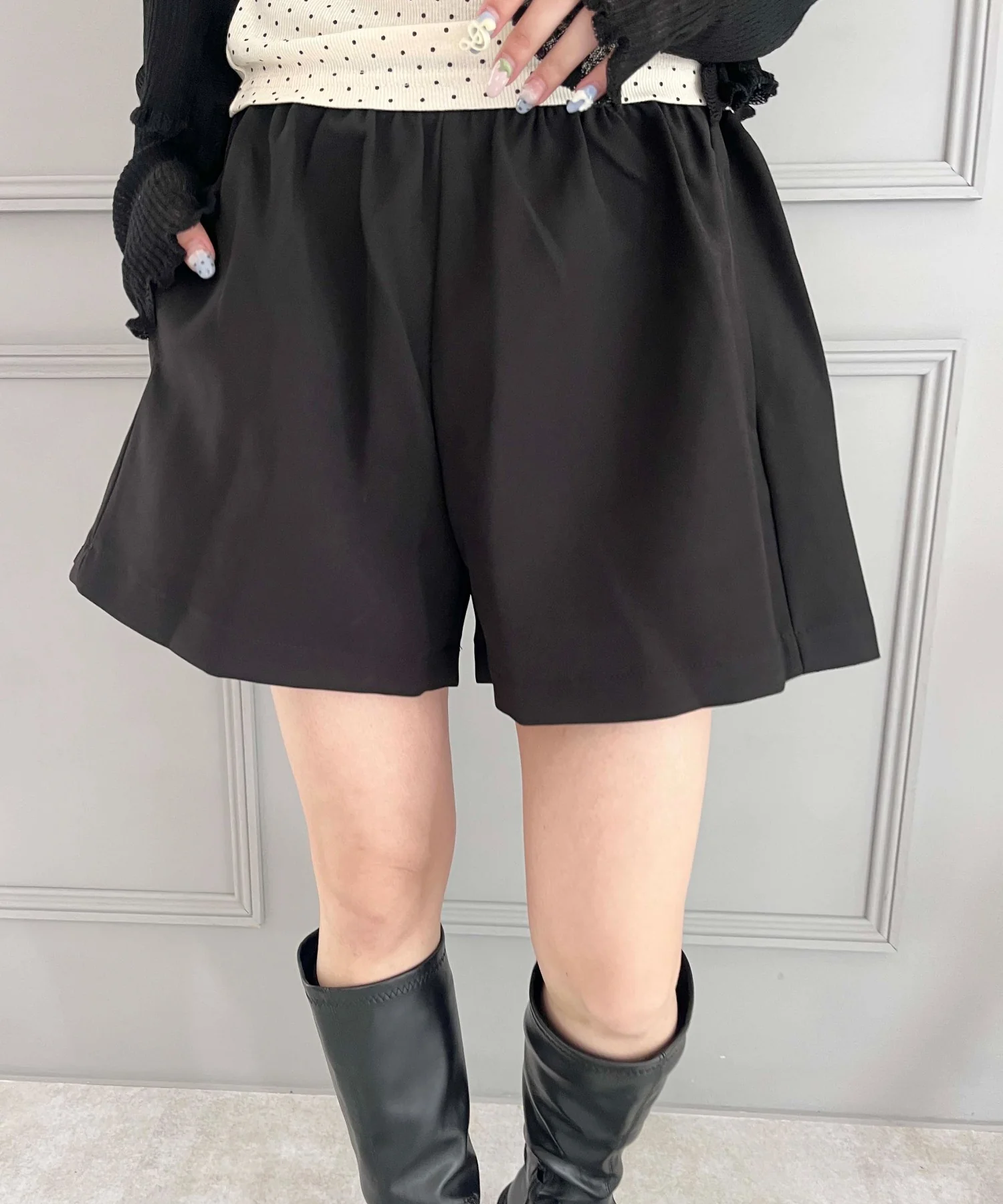 フレアショートパンツ - Image 2