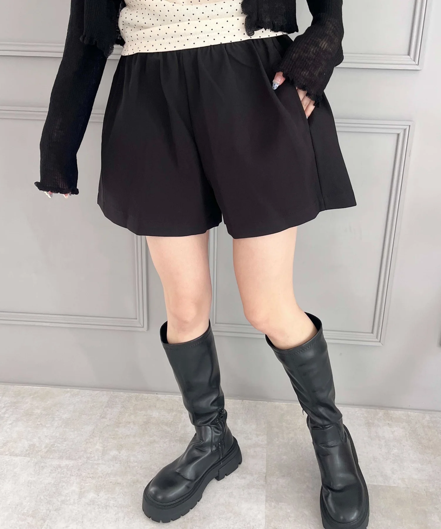 フレアショートパンツ - Image 7