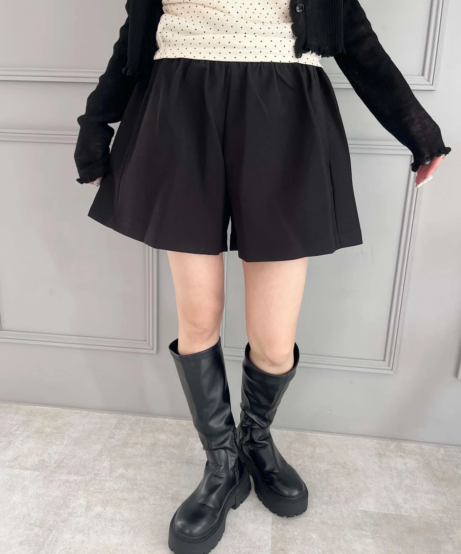 フレアショートパンツ - Image 8