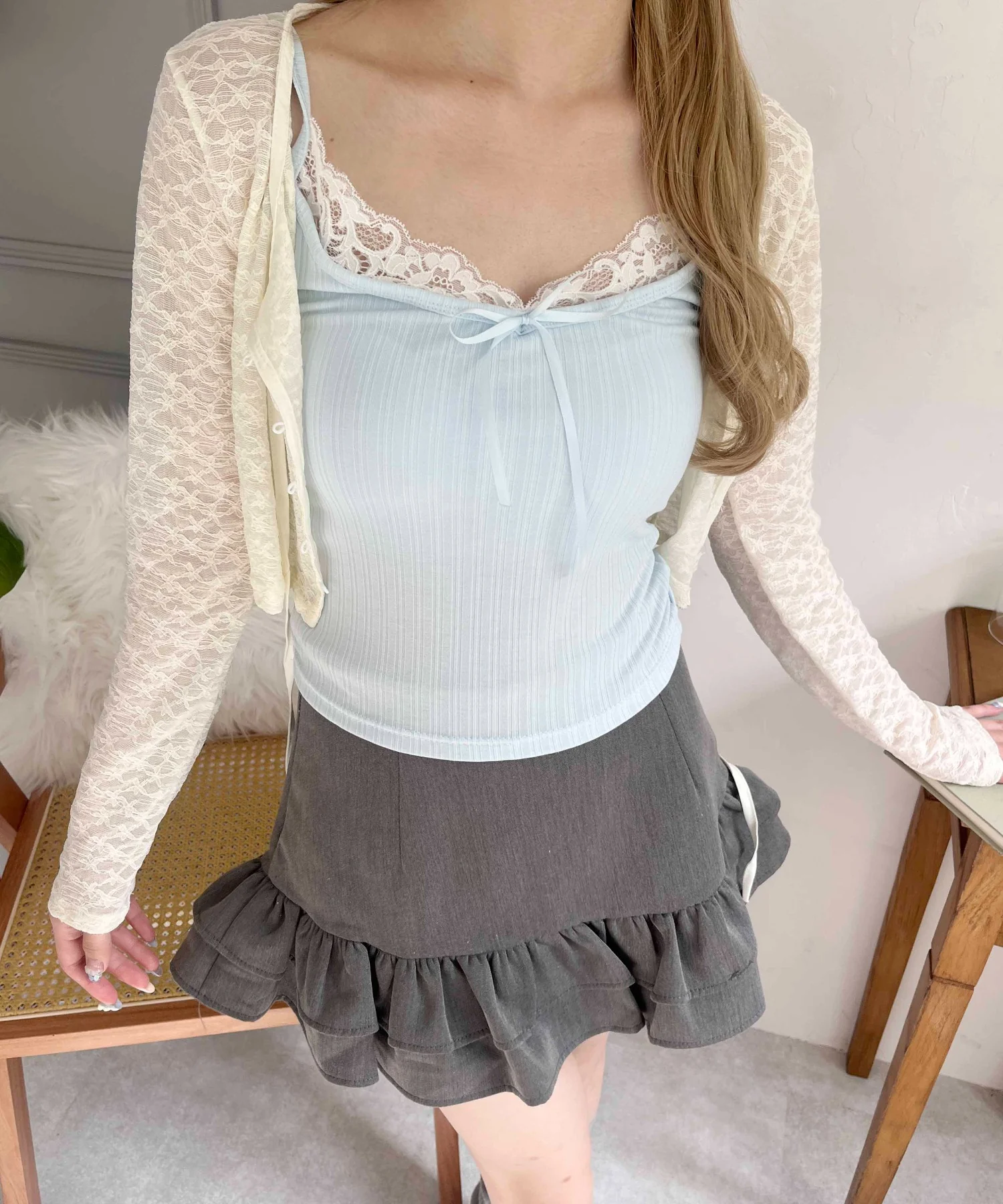 ロングリボンキャミソール - Image 6