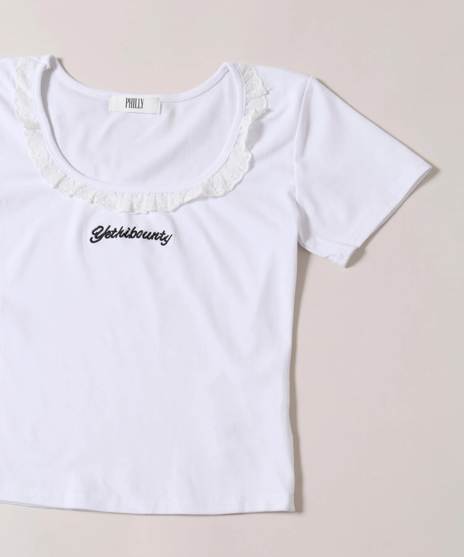 レースネックTシャツ - Image 14