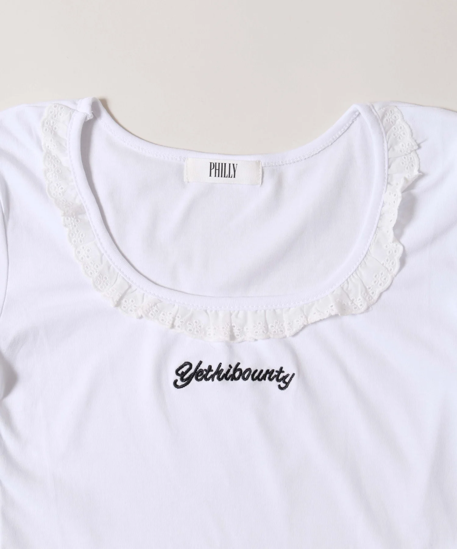 レースネックTシャツ - Image 16