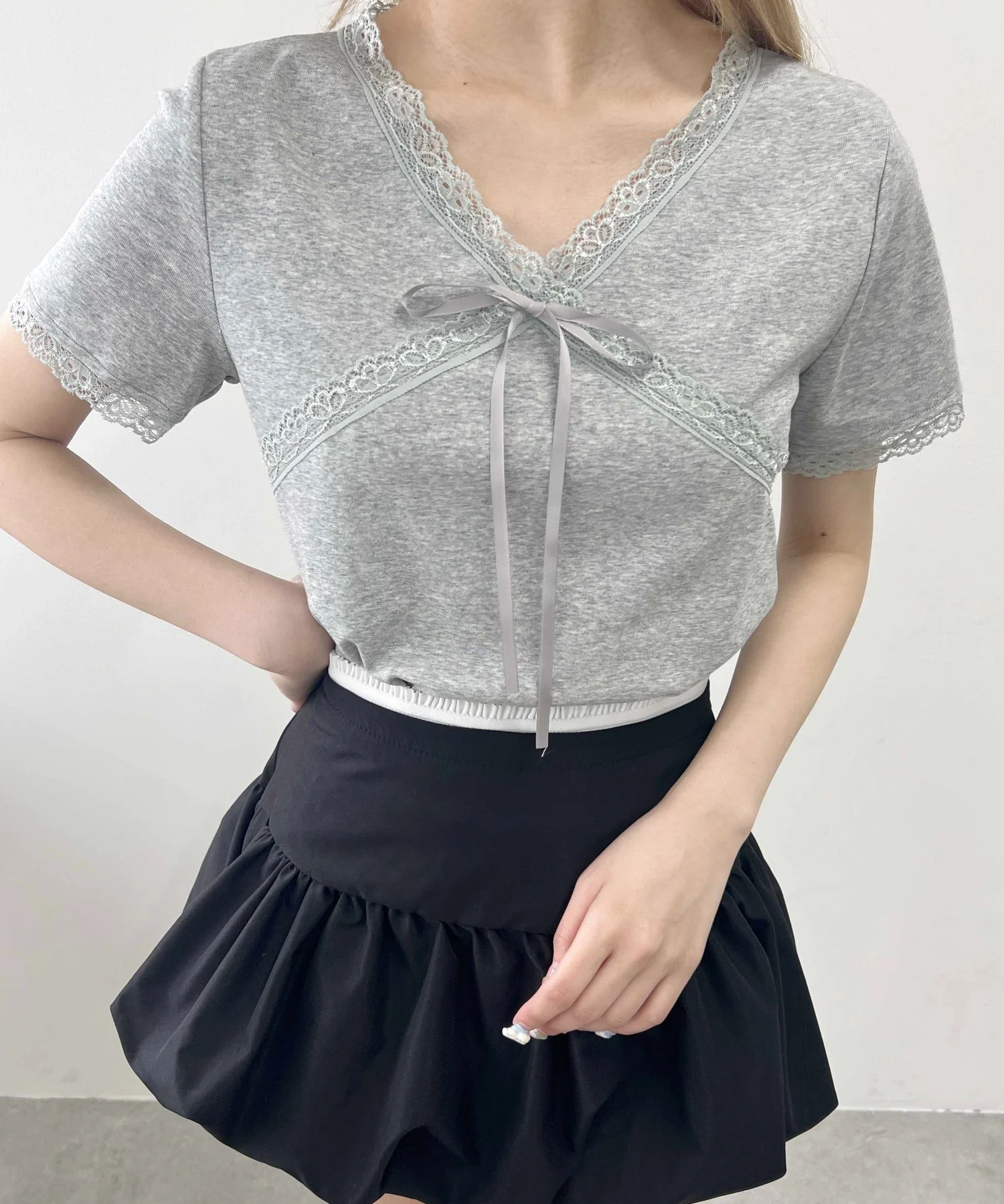 クロスリボンTシャツ - Image 2