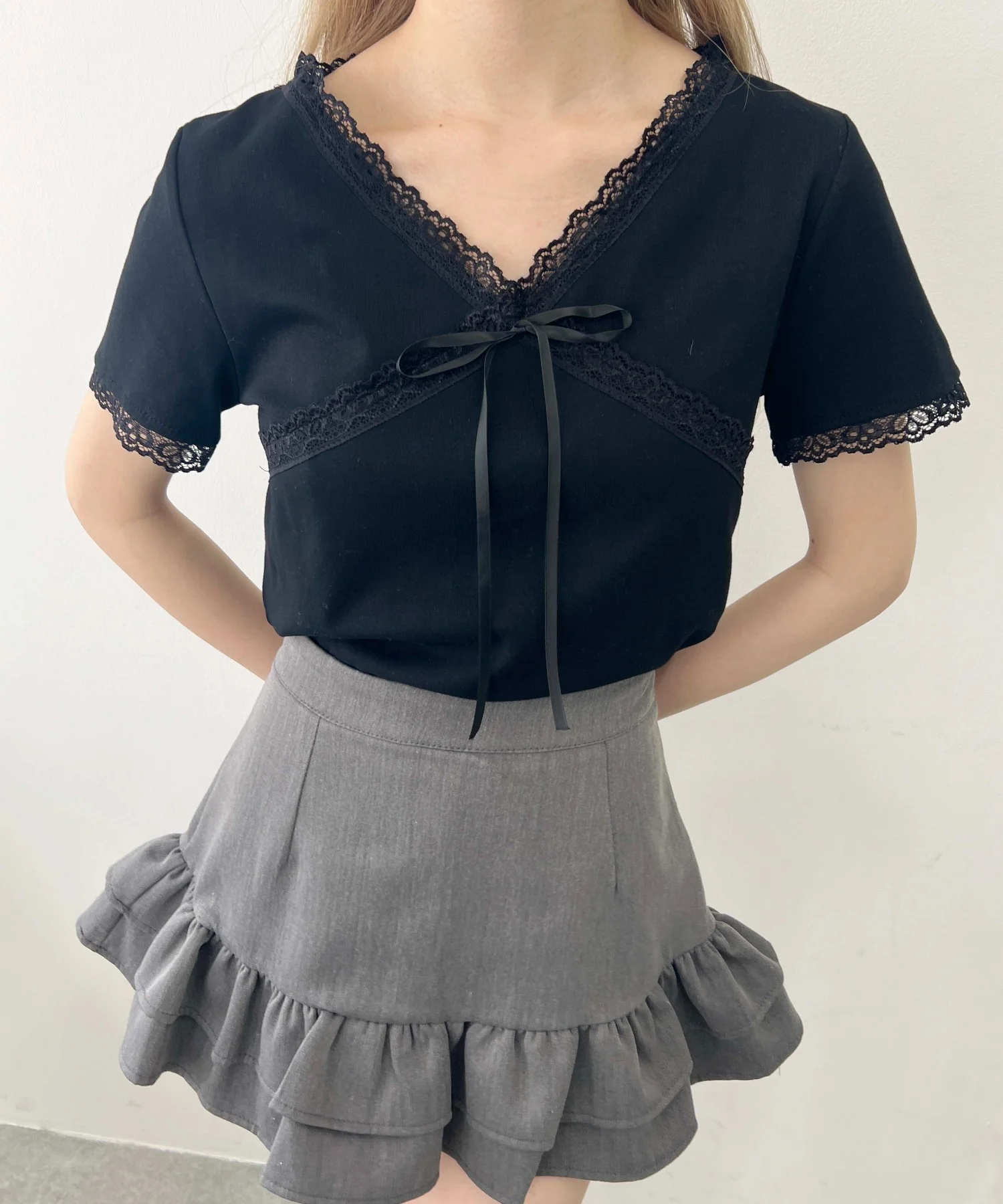 クロスリボンTシャツ - Image 3