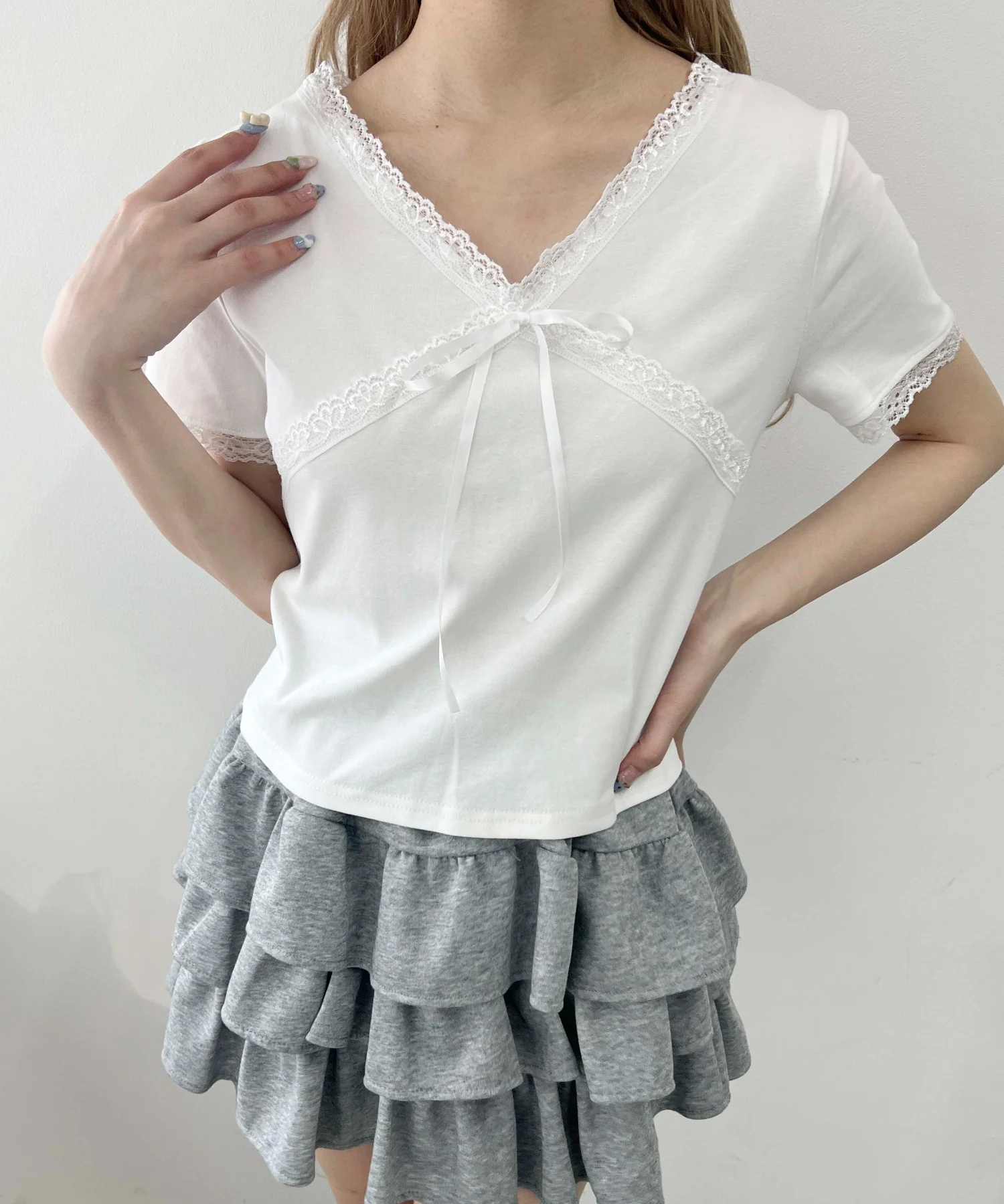 クロスリボンTシャツ - Image 5