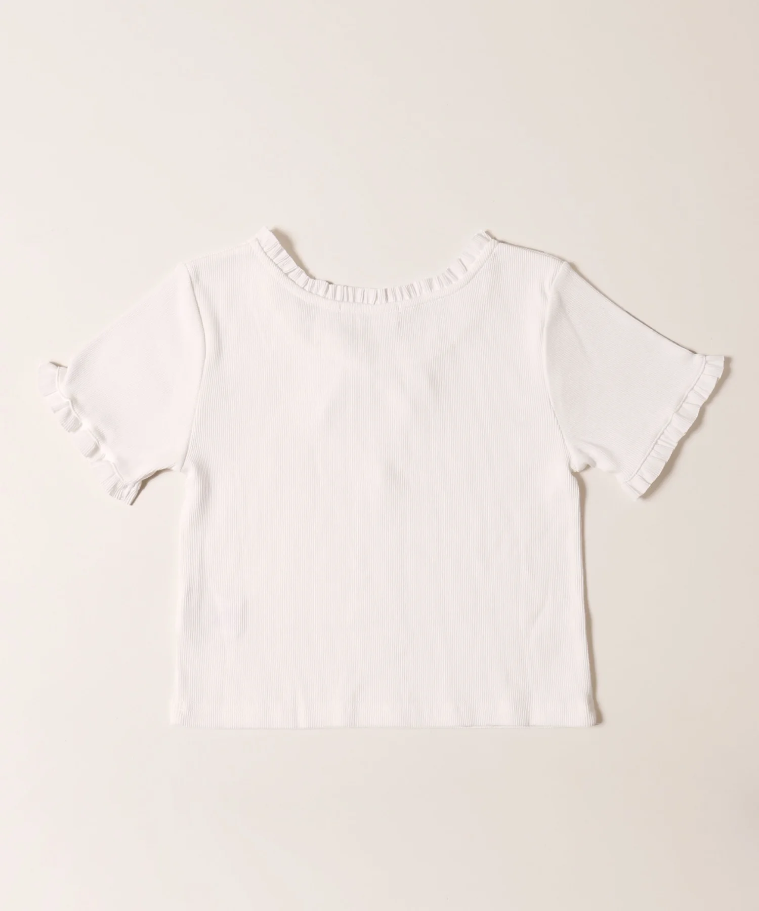 ロングリボンフリルリブTシャツ - Image 19