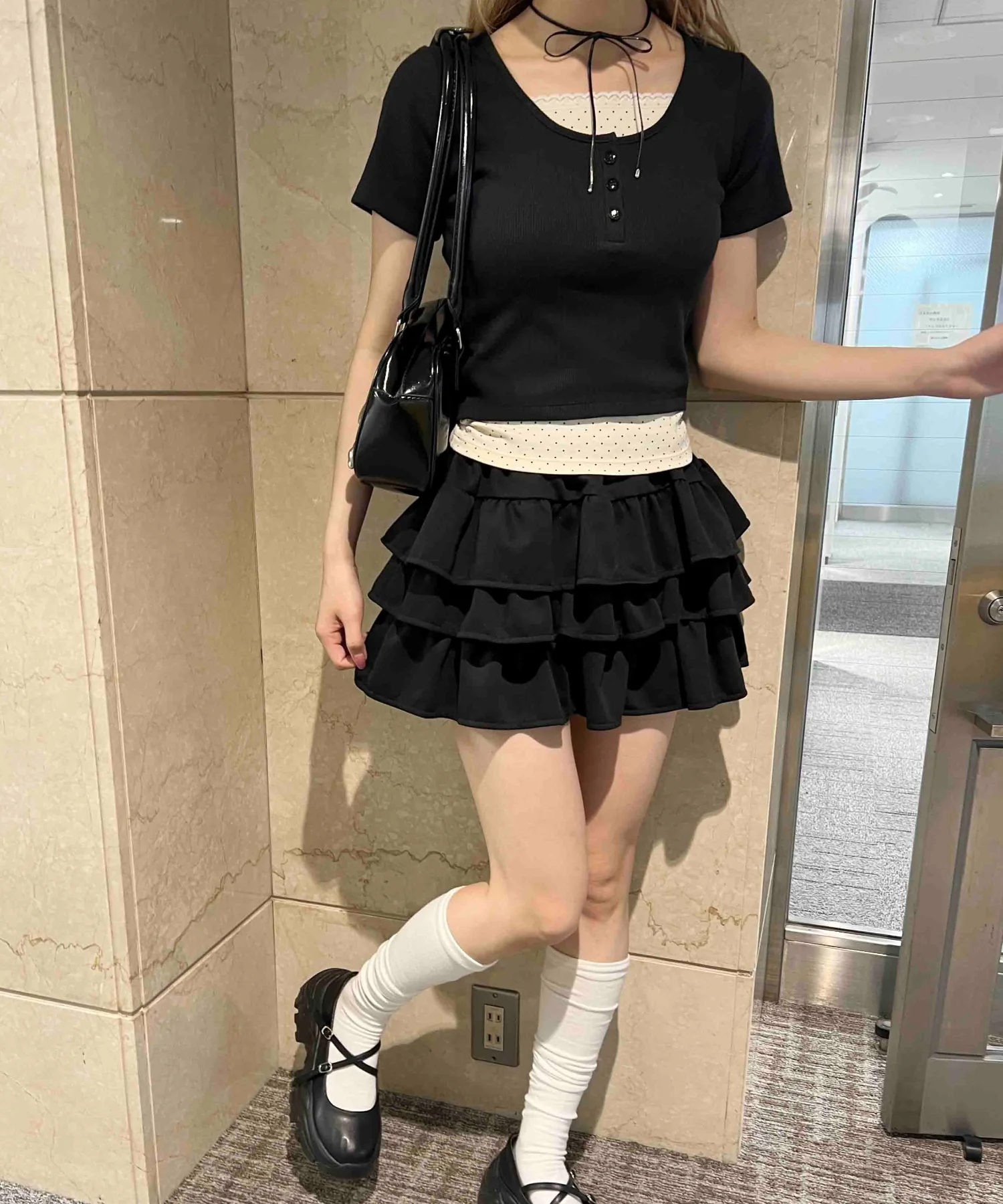フェイクレイヤードTシャツ - Image 14